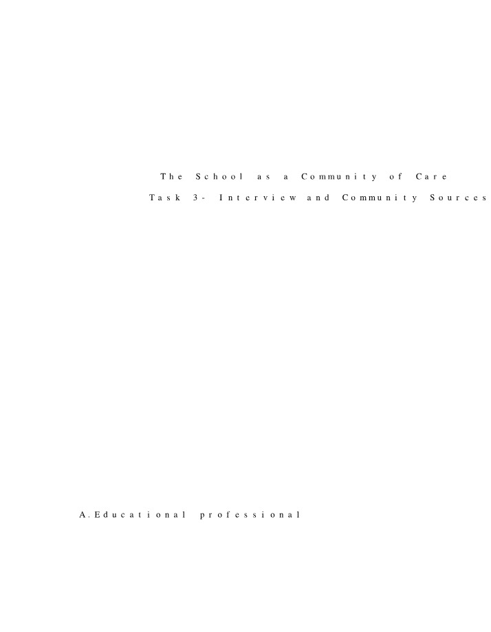 Interview Task 3