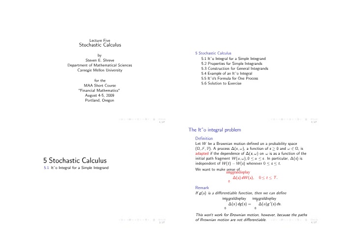 Human-Computer Interaction - Lecture 5