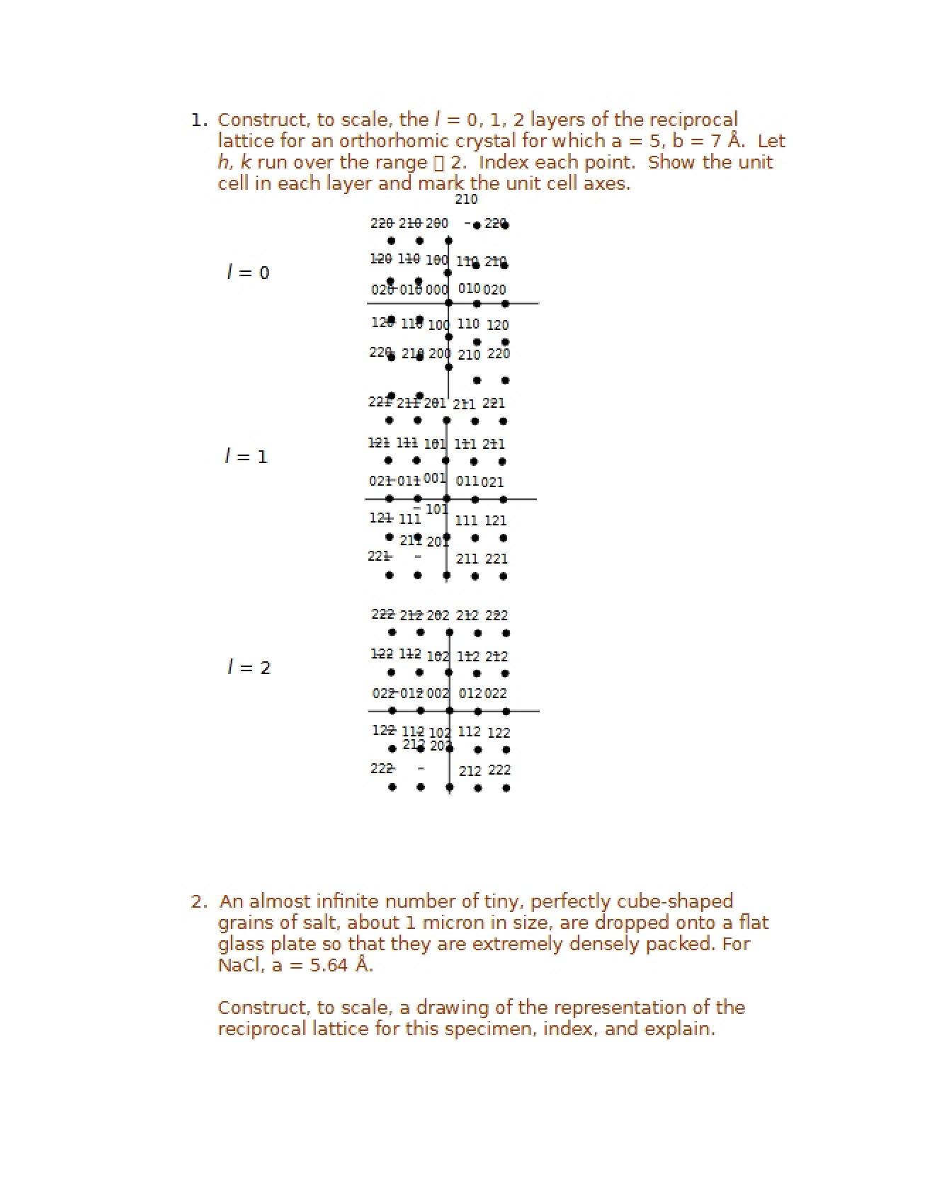 Problem Set Two Solutions