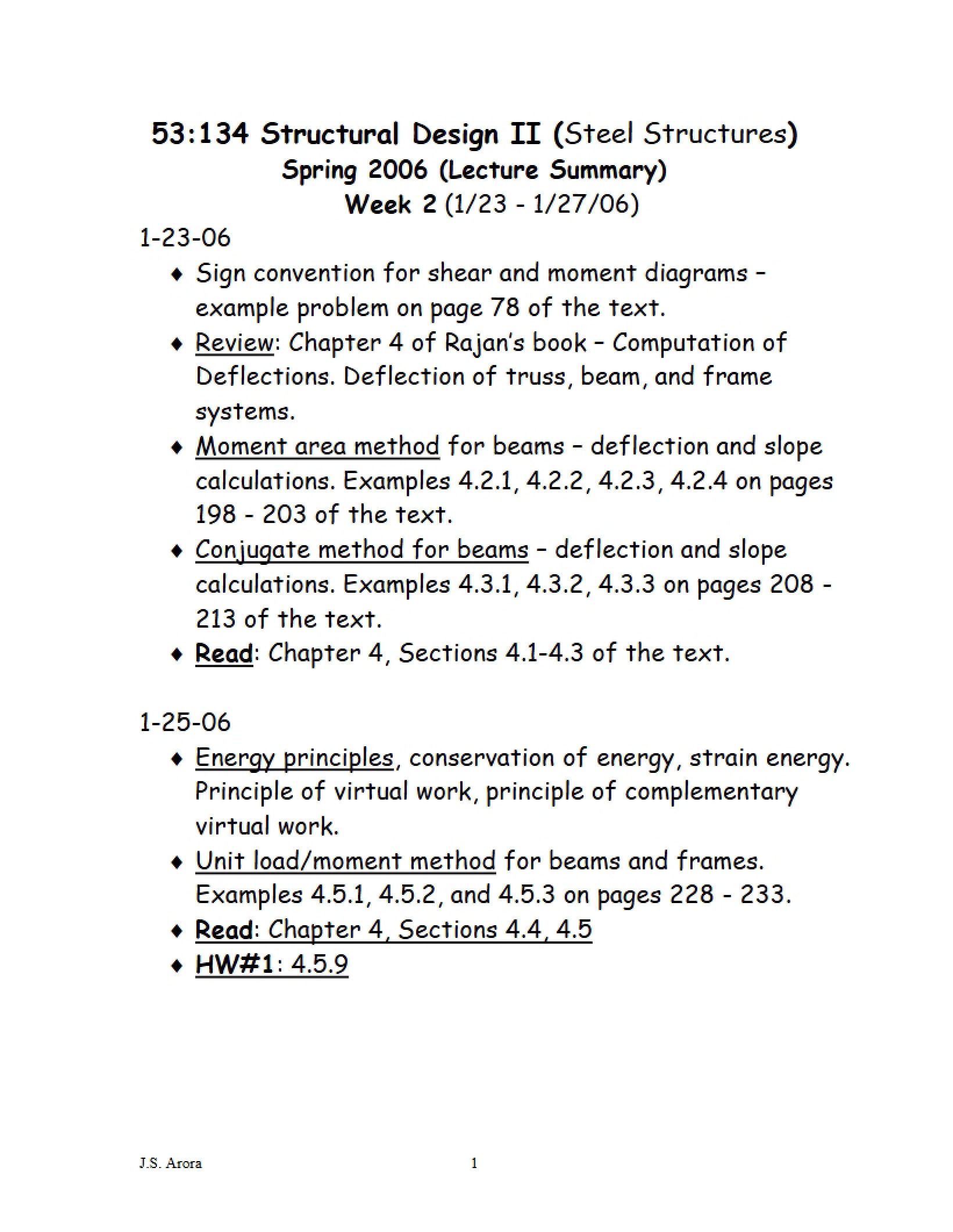 Design of Structures Two