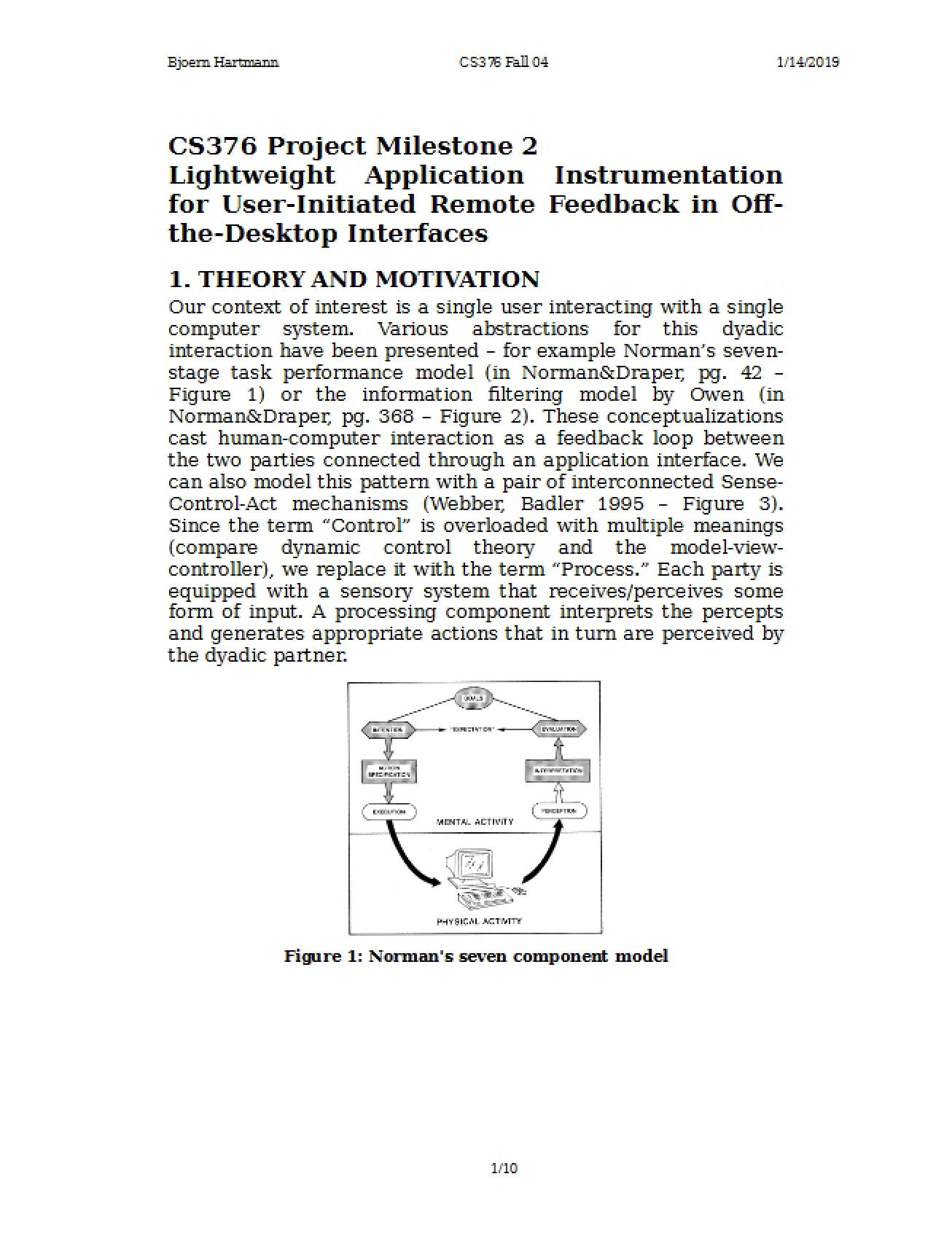 Introduction to Motivation and Theory