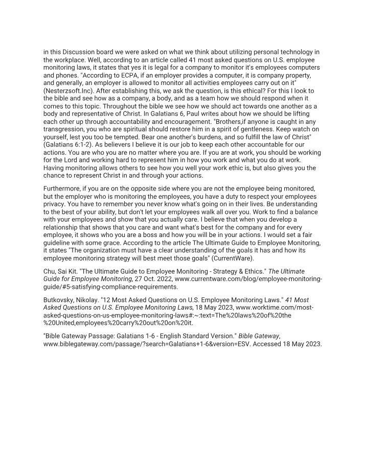 Discussion Board - INFT 111