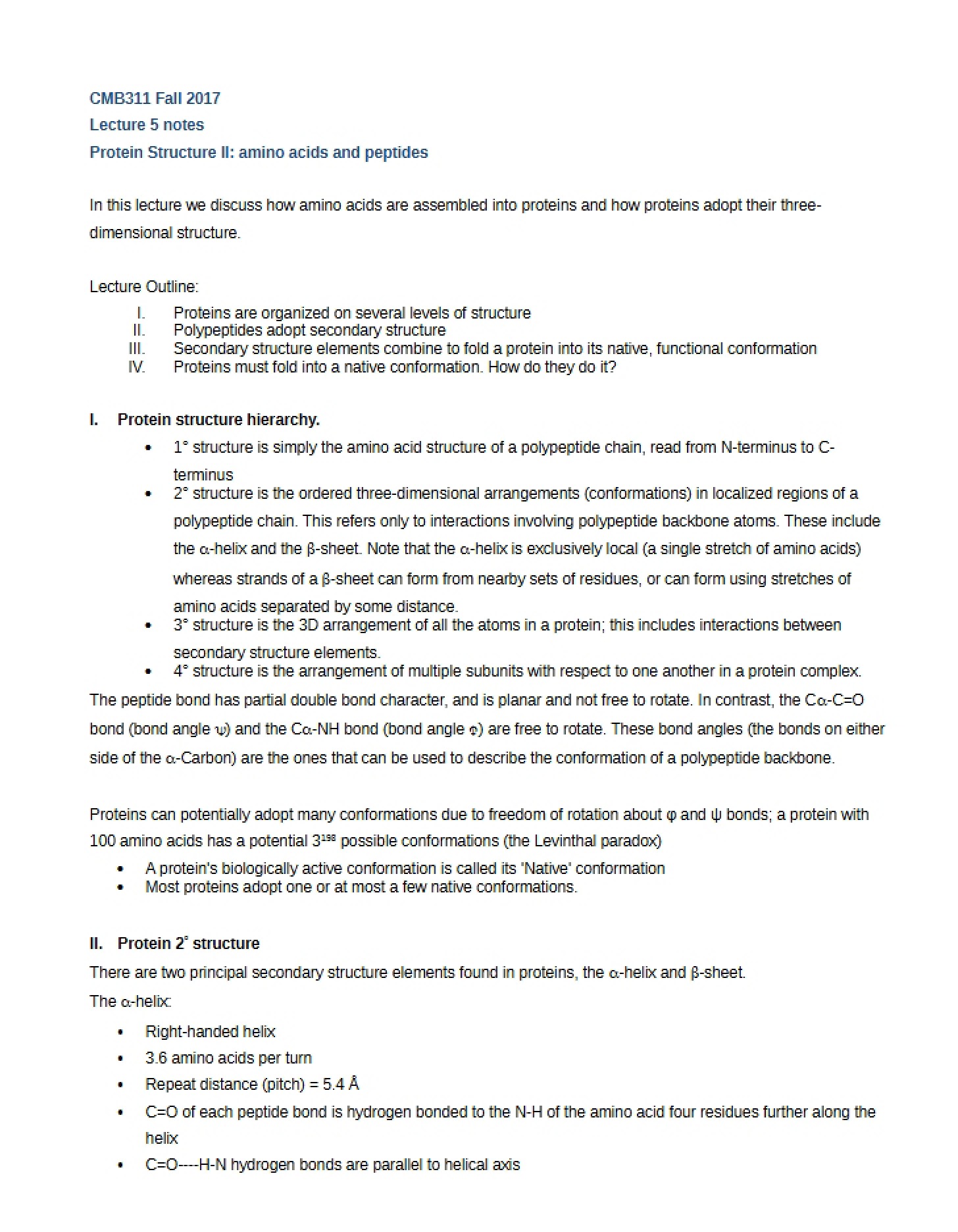 Lecture 05 Notes