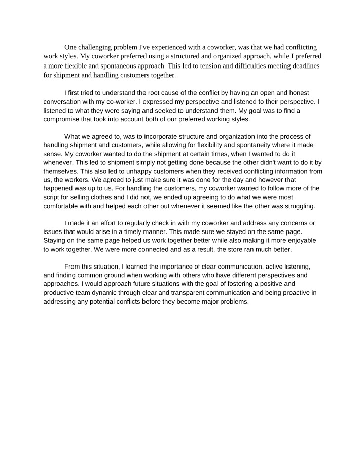 Writing Assignment for BUSADM 798