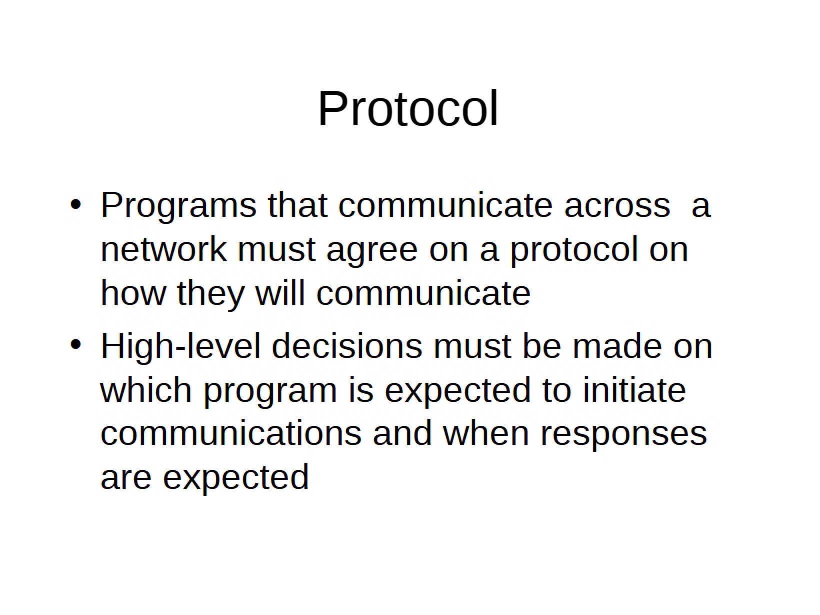 Systems Protocol