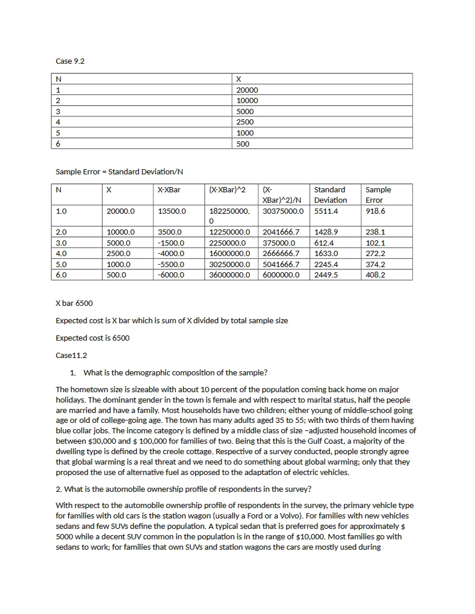 Marketing Research Problems
