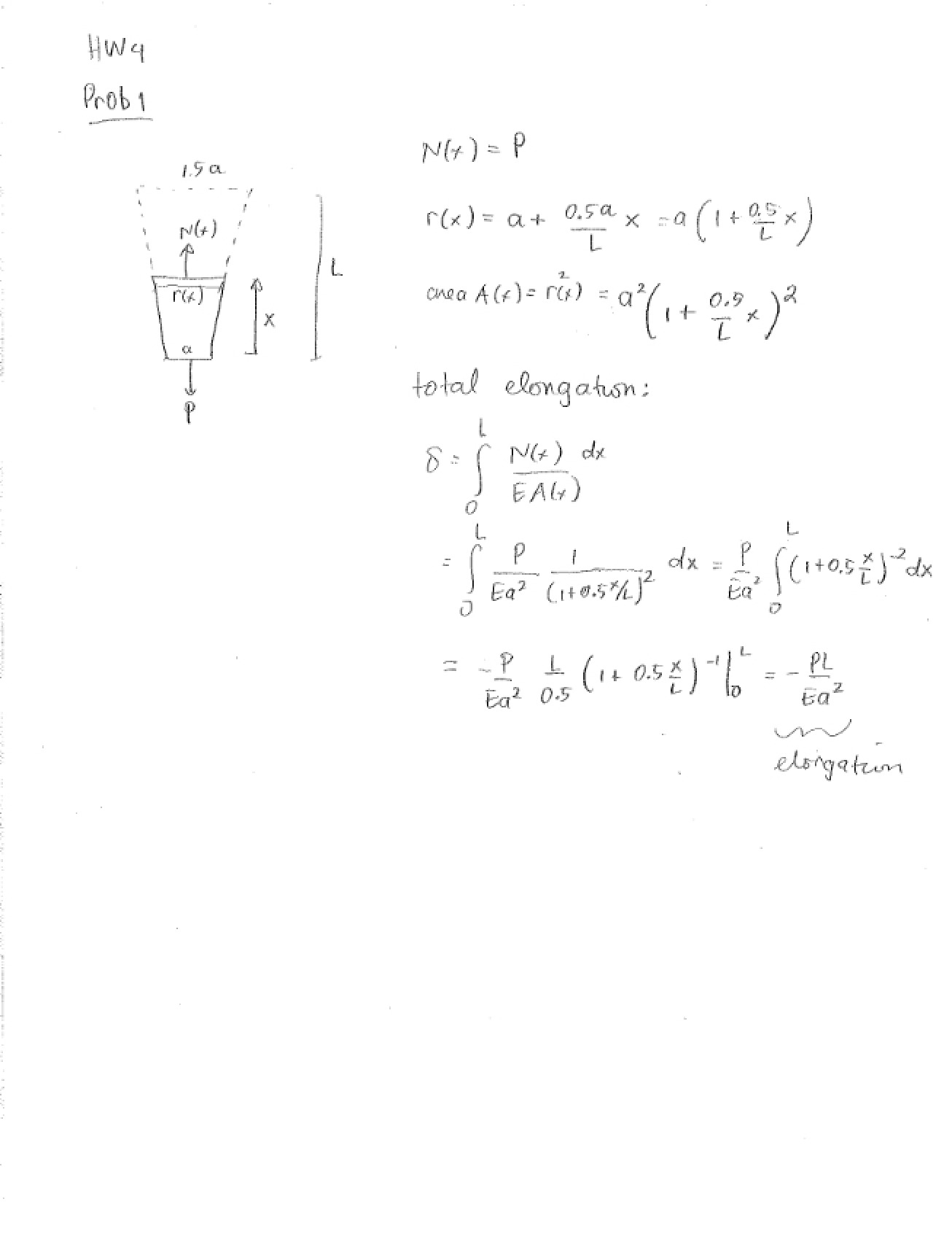 Solution to the Fourth Homework from Spring 2013