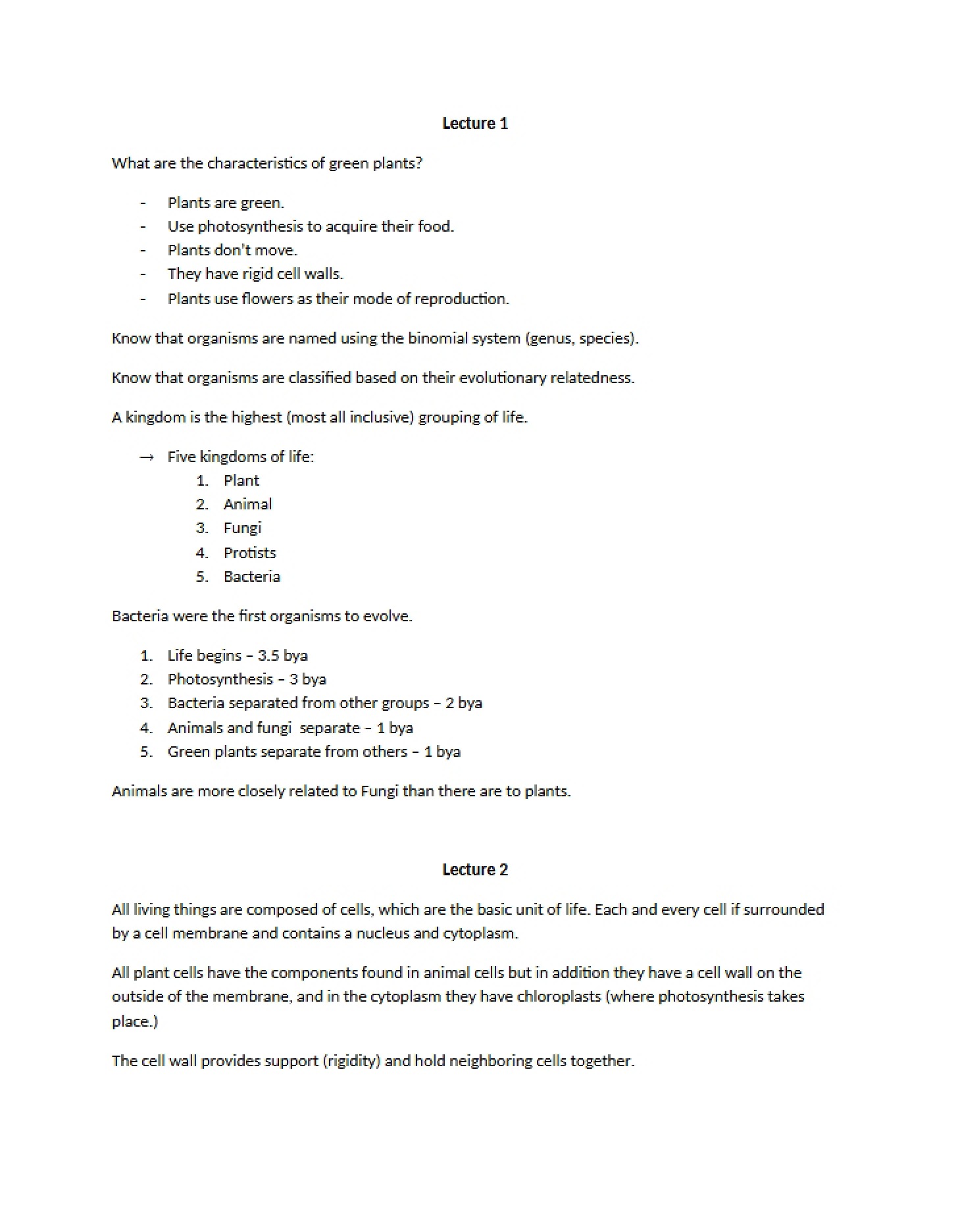Introductory Class Discourse