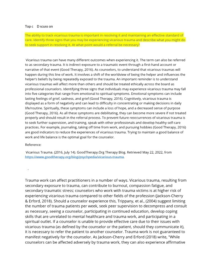 CNL545 - Topic 2 Discussion 2
