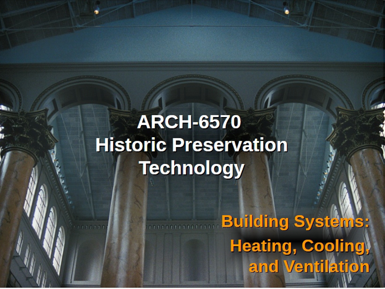 Assessment and Preservation Notes