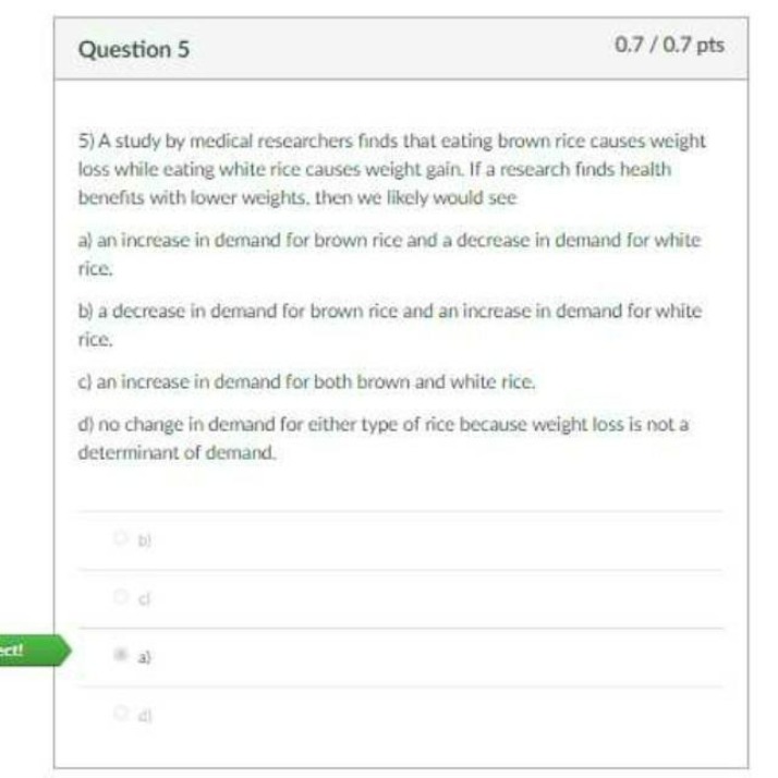 Weight Loss Study on Brown Rice