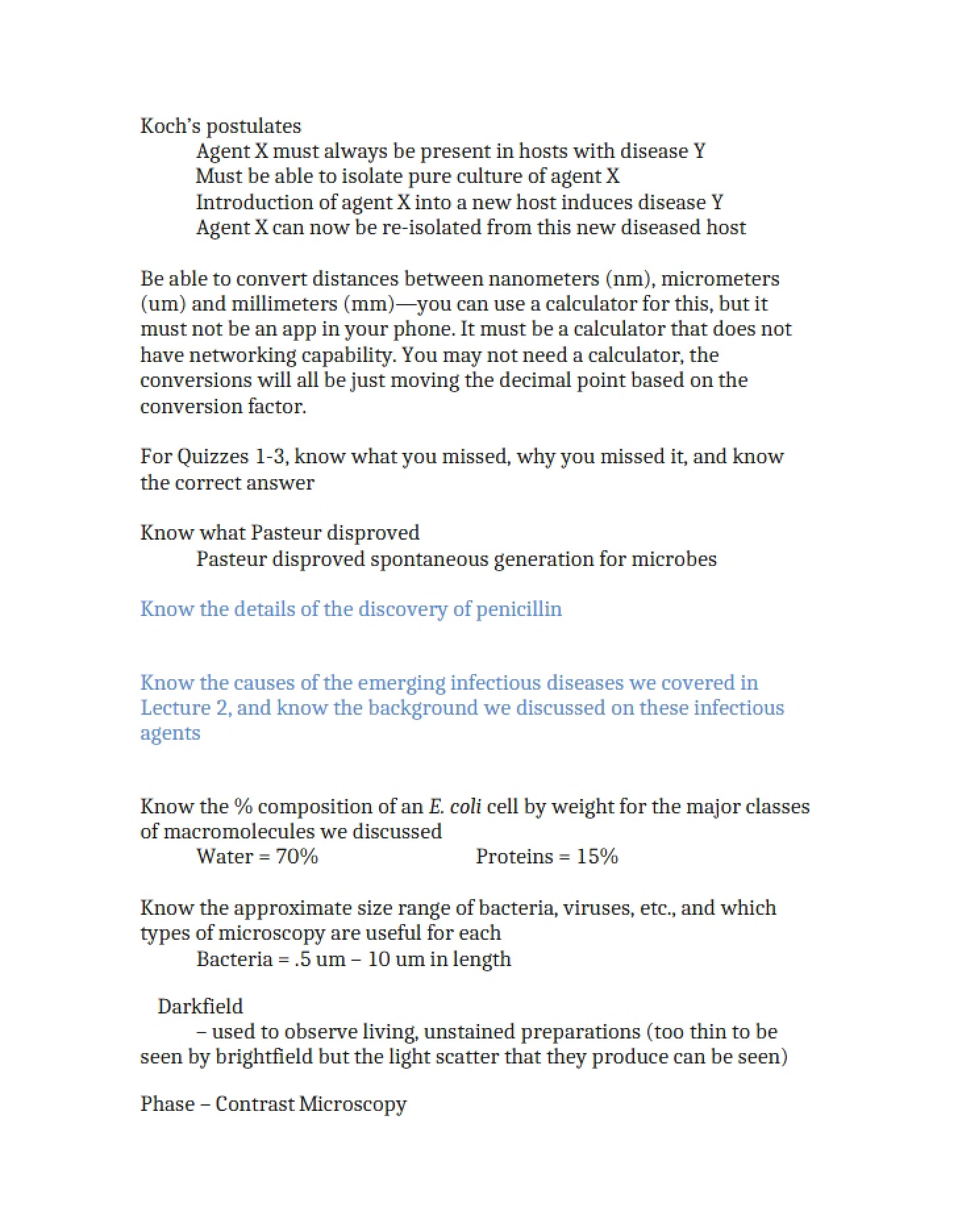 Robert Koch's Postulates