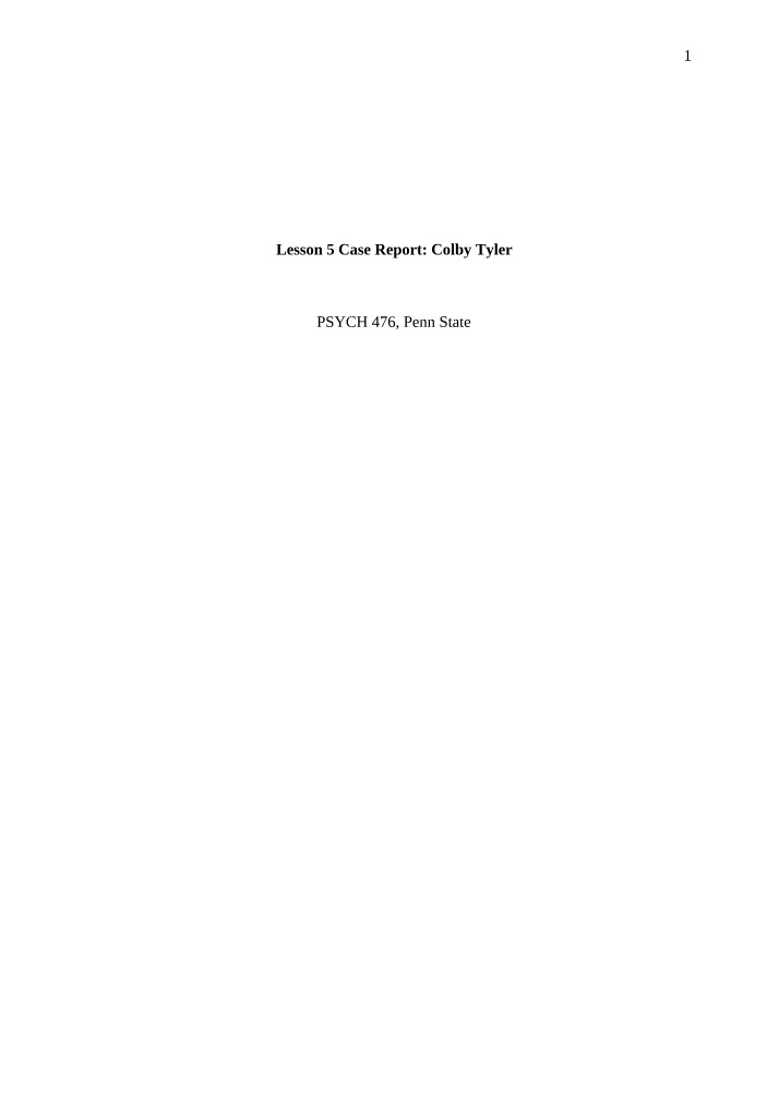 ADHD Symptoms in a Gifted Teenager - Case Report
