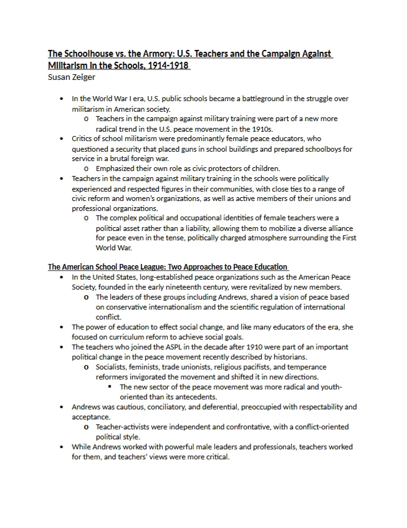 Class Notes from September 8th (Part 1)