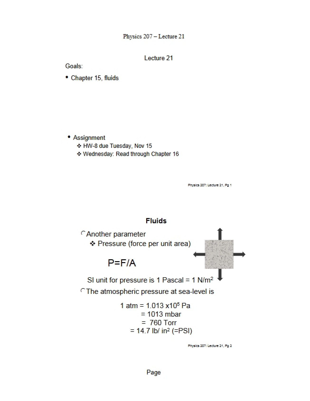 Fluid Dynamics