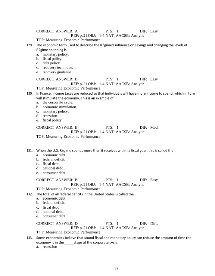 Economics - Part 15
