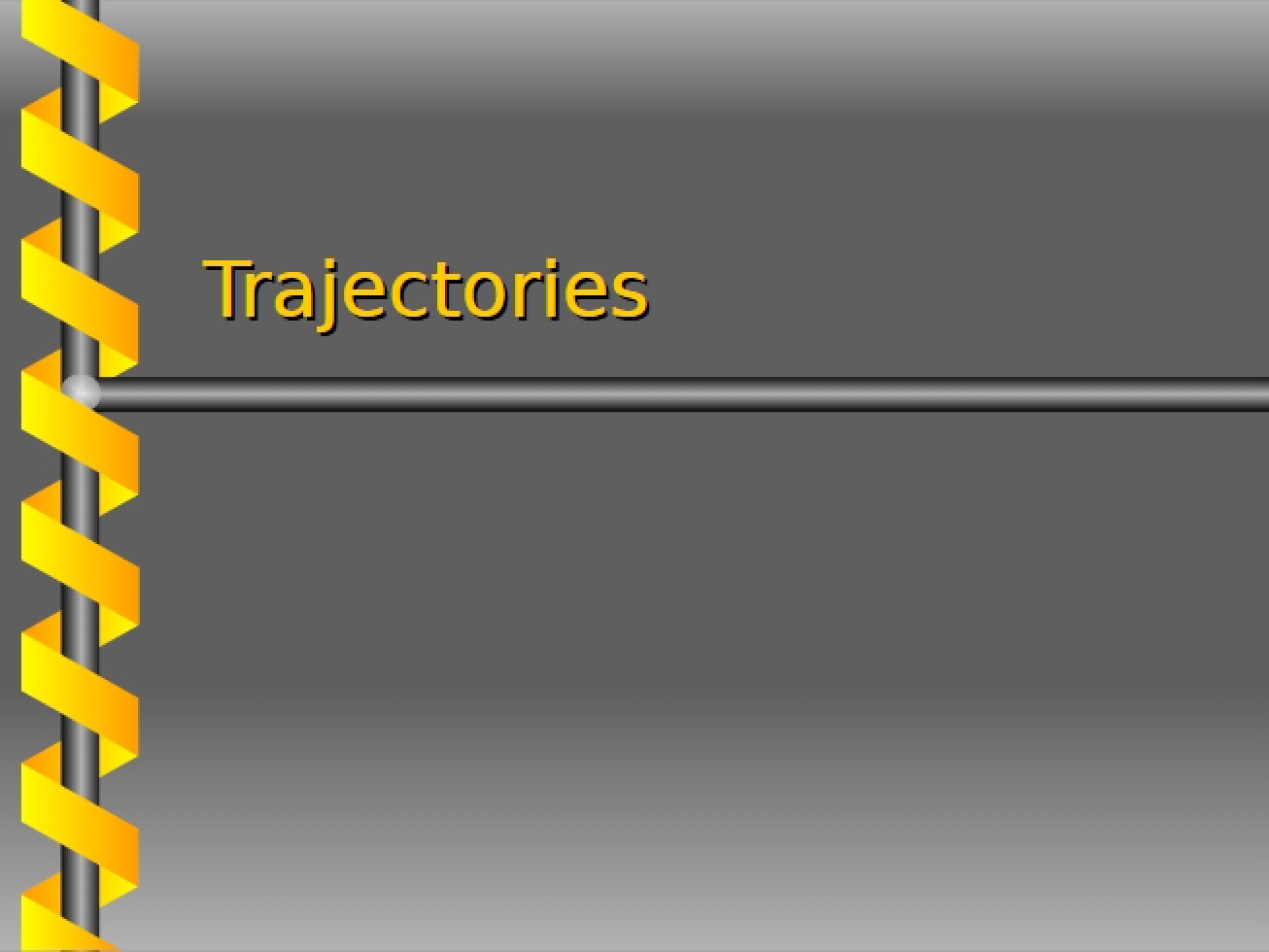 Mechanics Trajectories