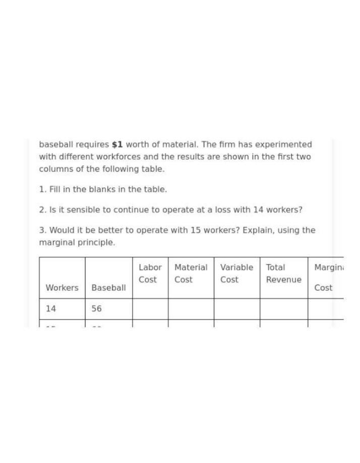 Workforce Efficiency and Baseball Cost Optimization