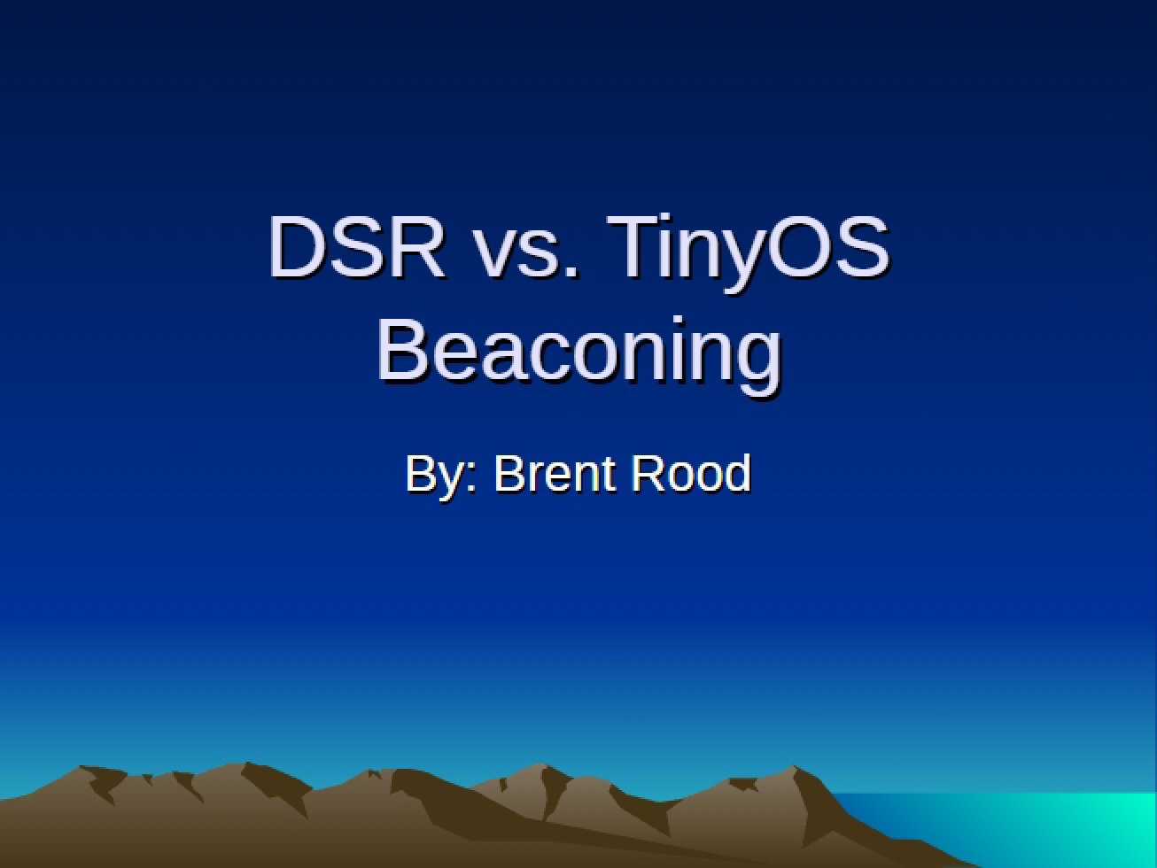 Protocols for Routing