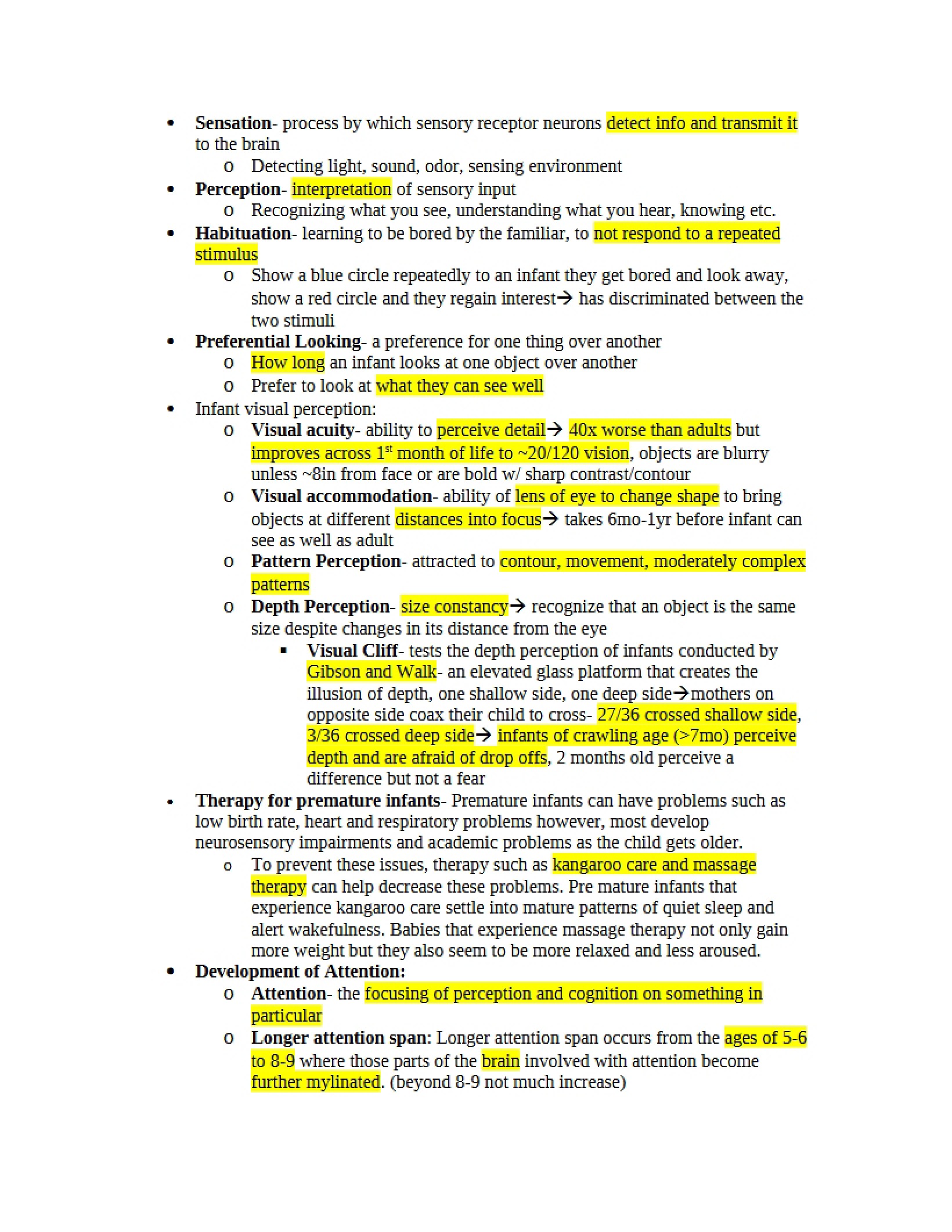 EDHD 320 Class Notes