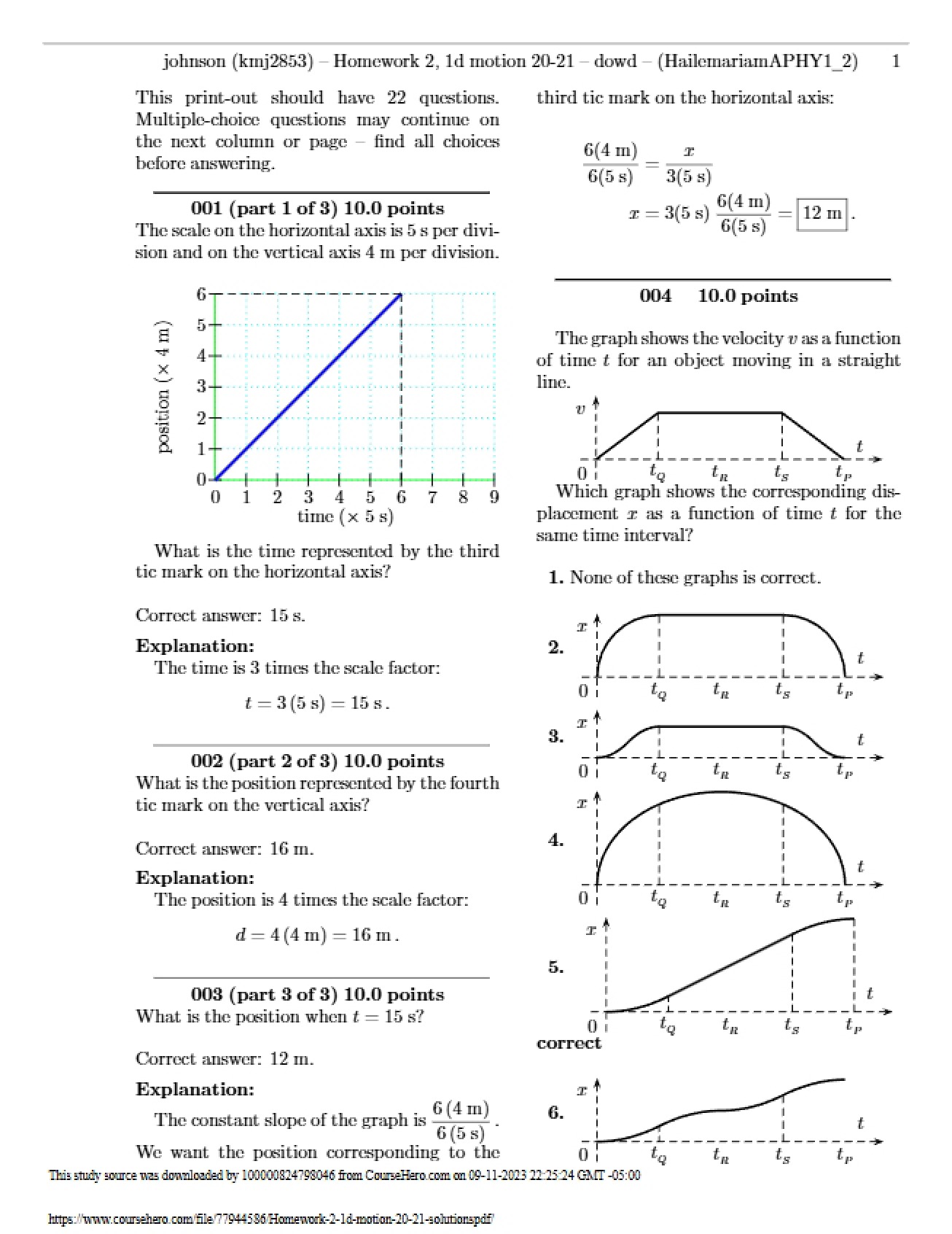 Second Homework Assignment