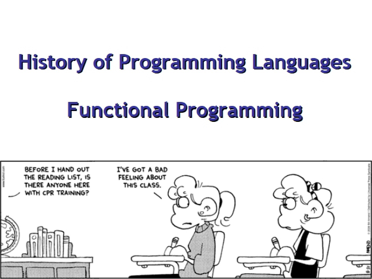 Functional Programming Language History