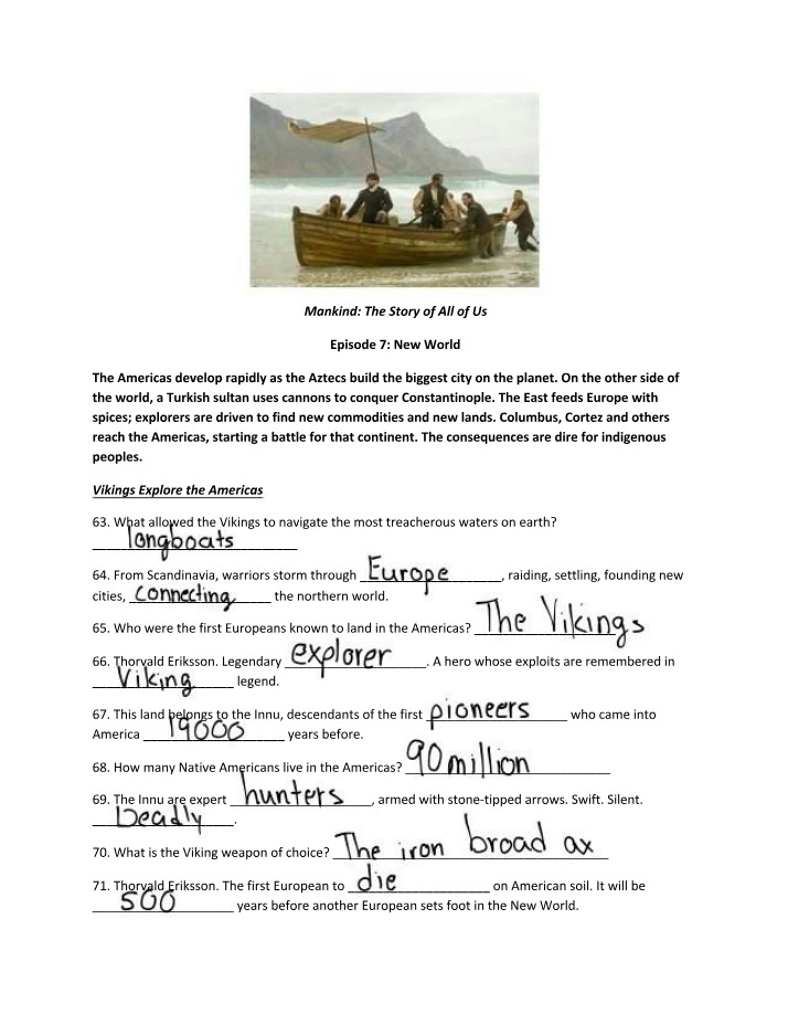 Aztec Civilization and Viking Exploration of the Americas