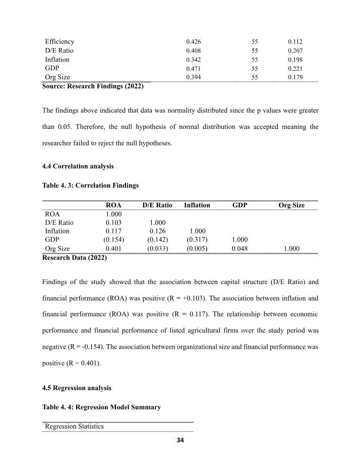 Nairobi Securities Exchange Agricultural Firms Capital Structure Data