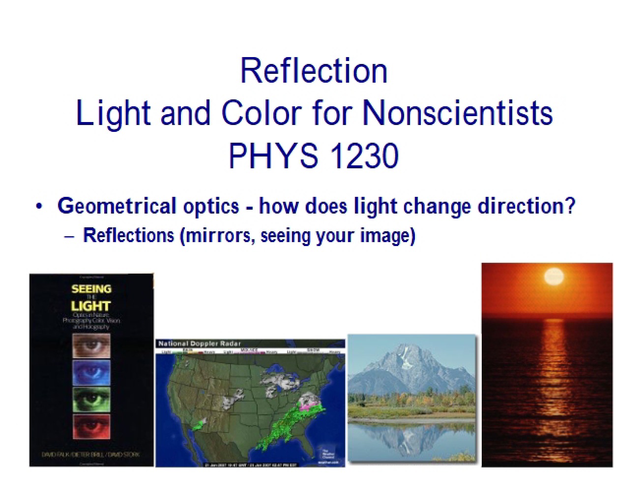 Concepts of Reflection