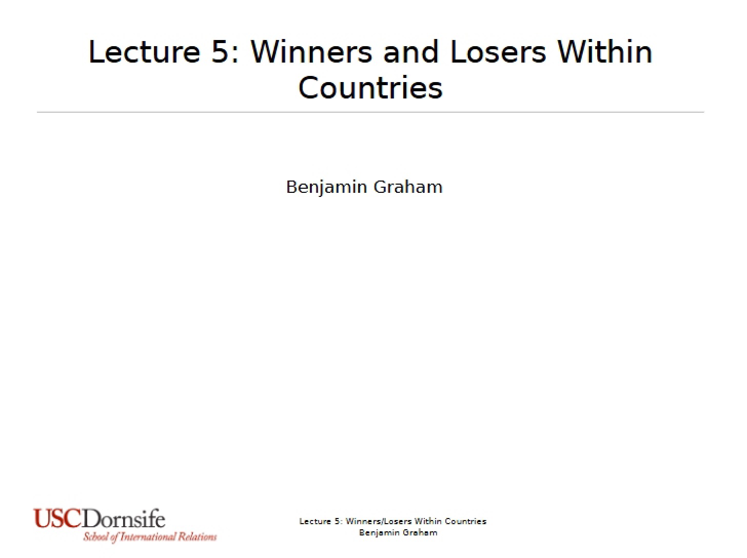 IR 213 Week 4 Lecture 6 (Part 2)