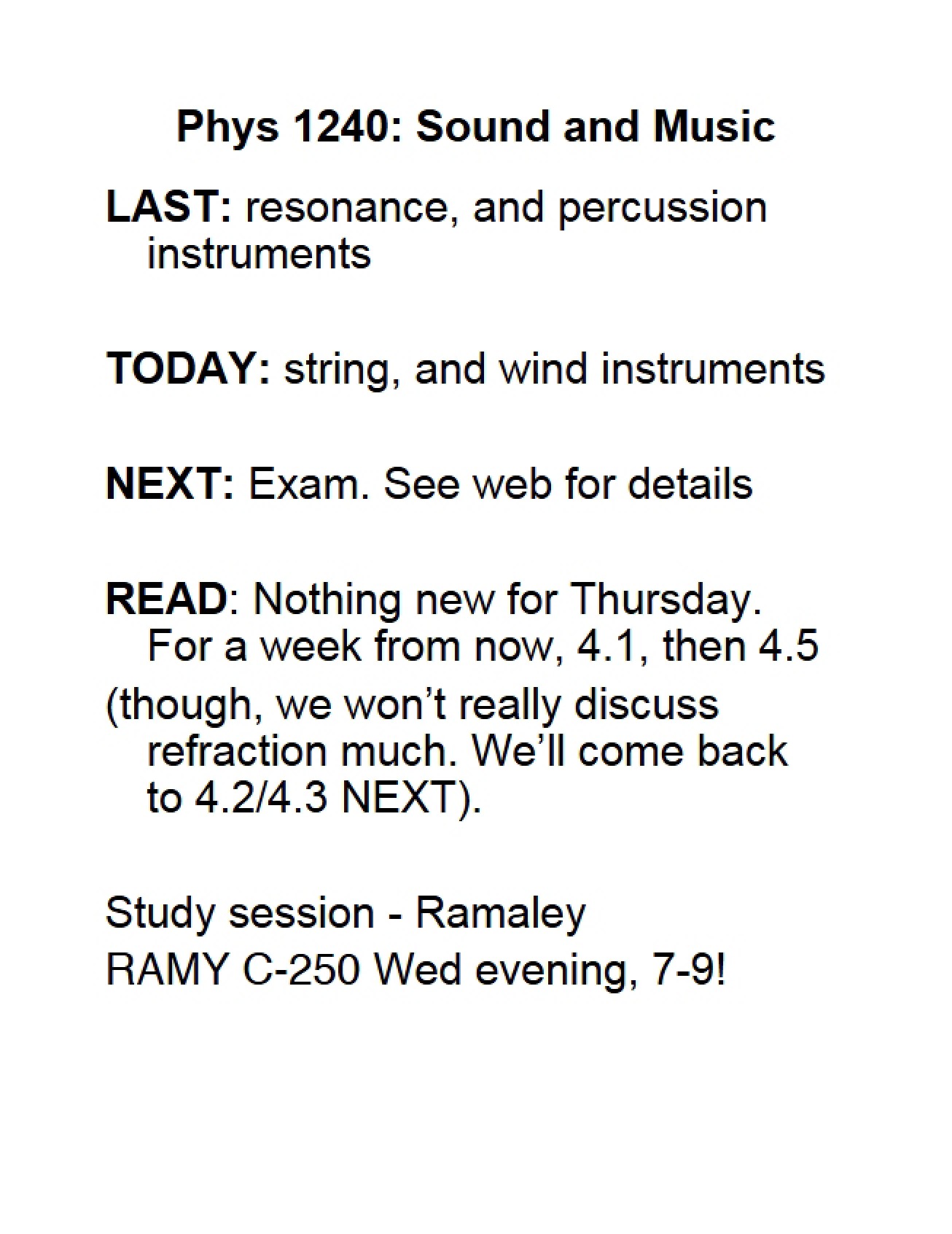 String and Wind Instruments