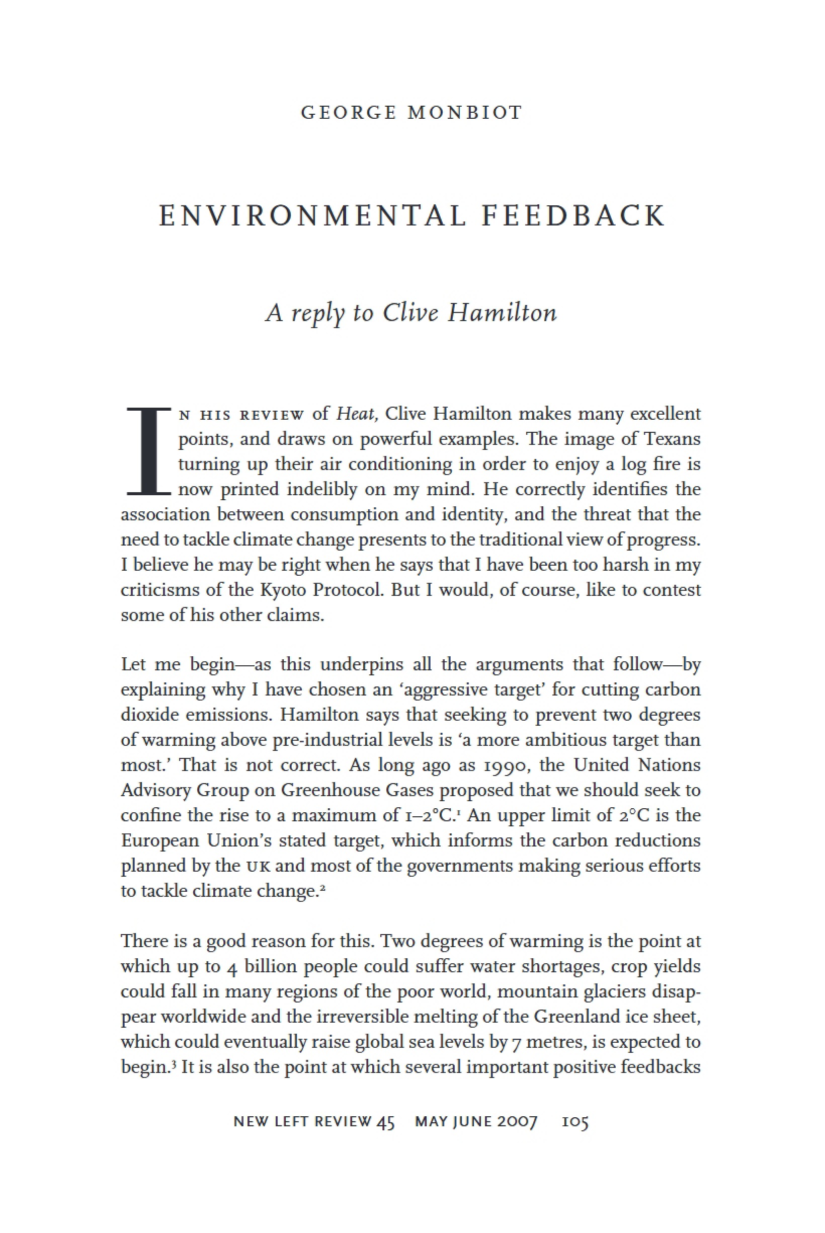 Ecological Feedback Mechanisms