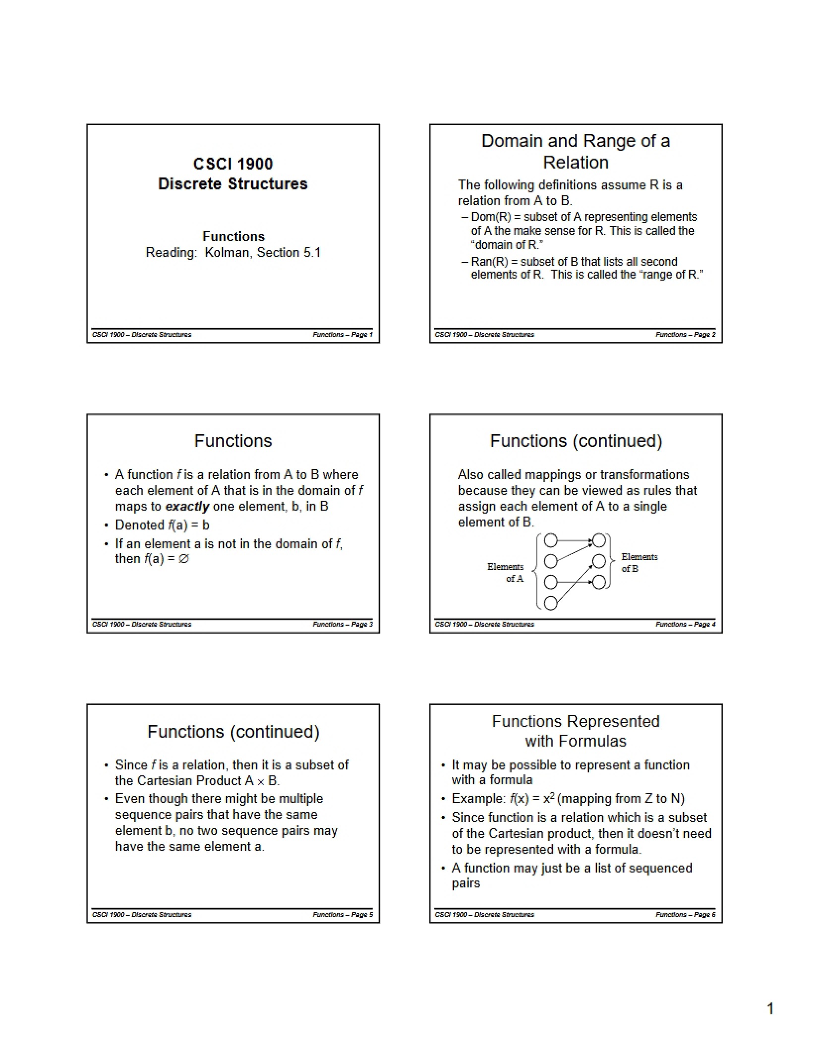 Concepts in Discrete Structures
