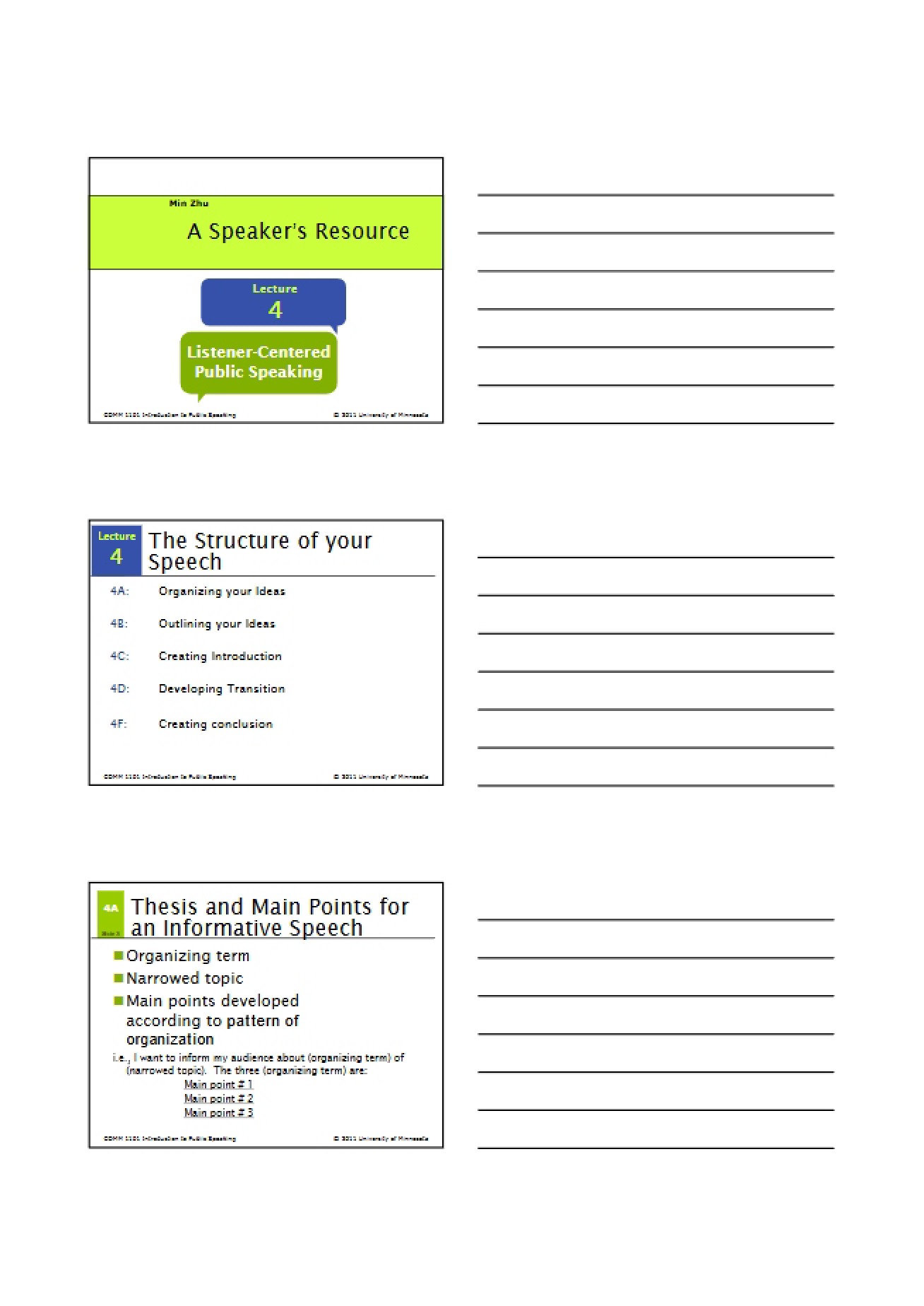 Speech Structuring (Lecture 04)