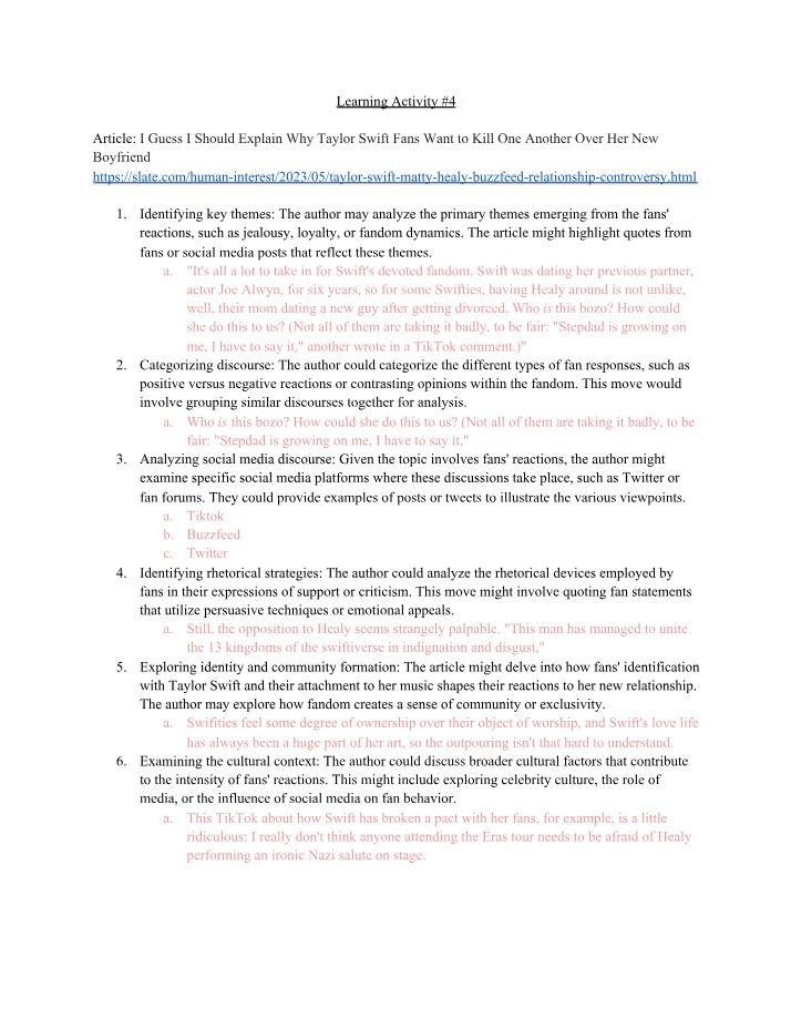 WR222 Learning Activity 4