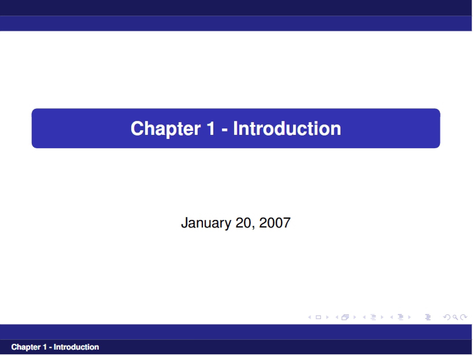 Introduction Chapter 1