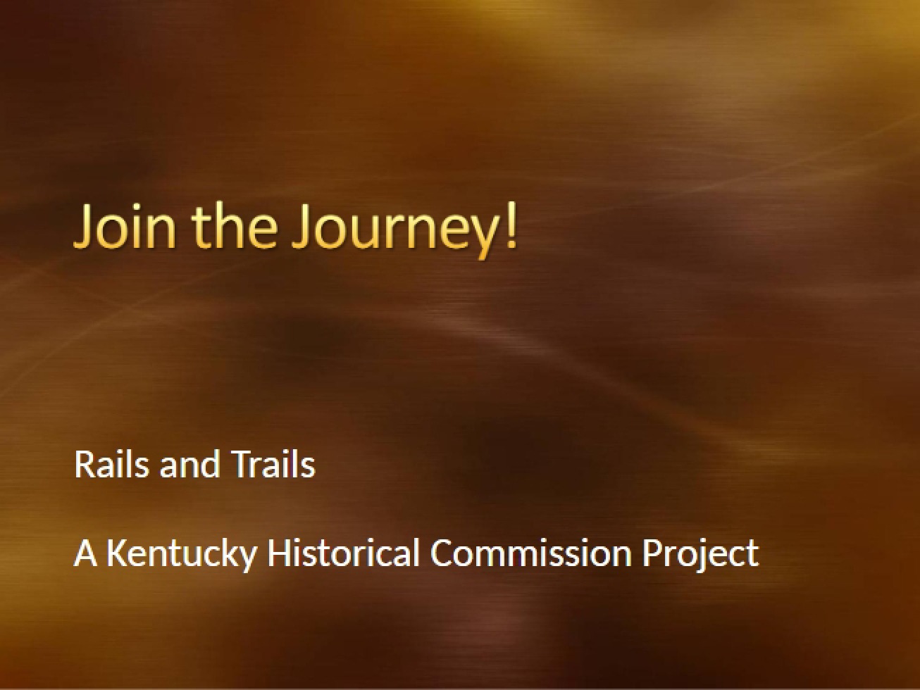 Trails and Rails