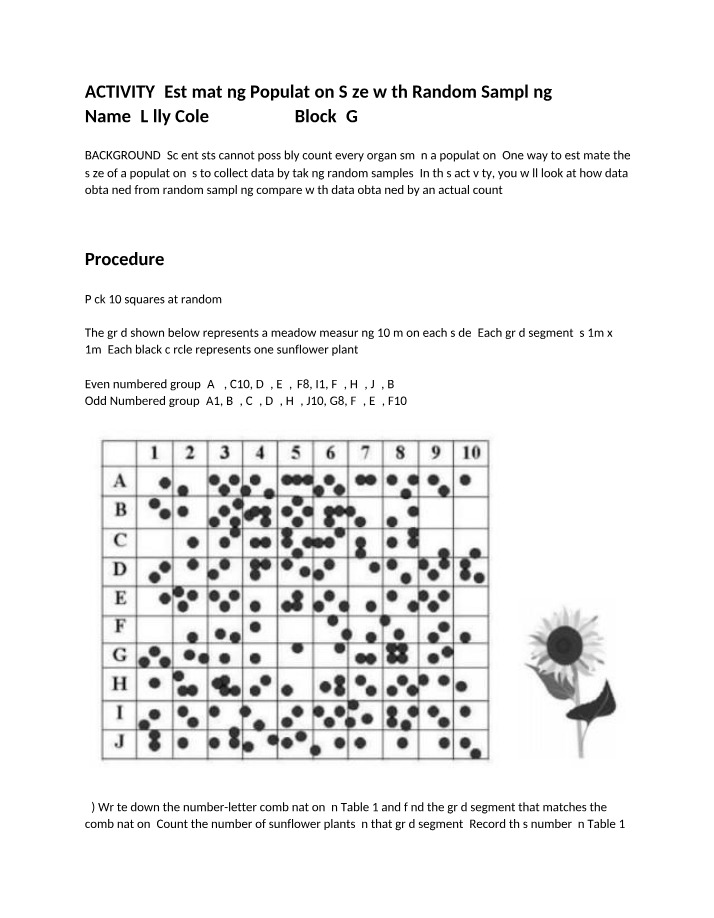 Lab on Random Sampling