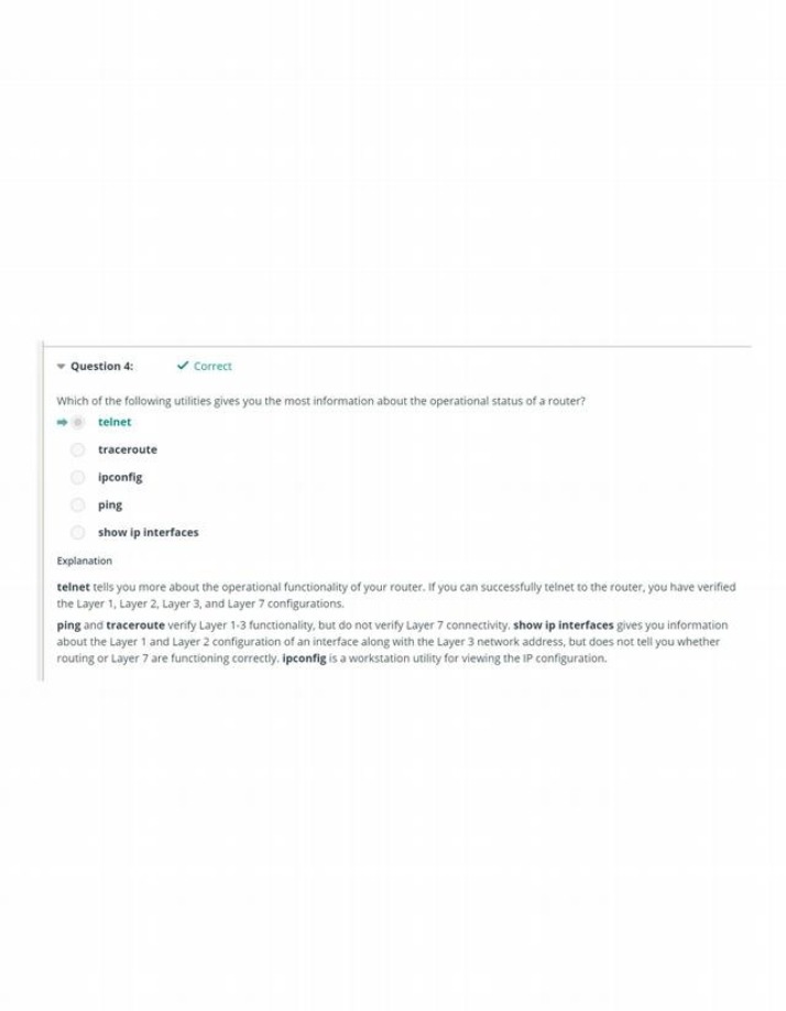 Determining Router Operational Status