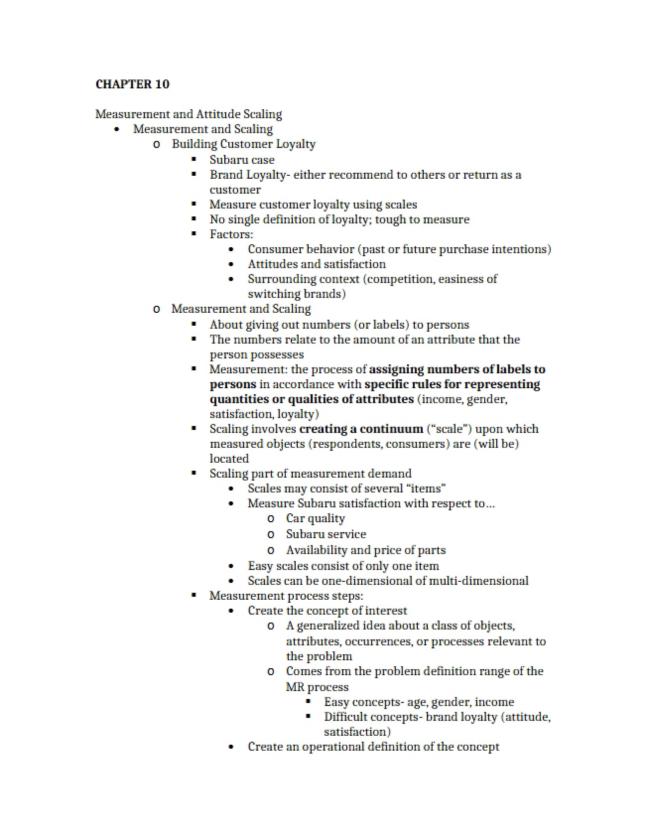 Marketing Research Chapter 10