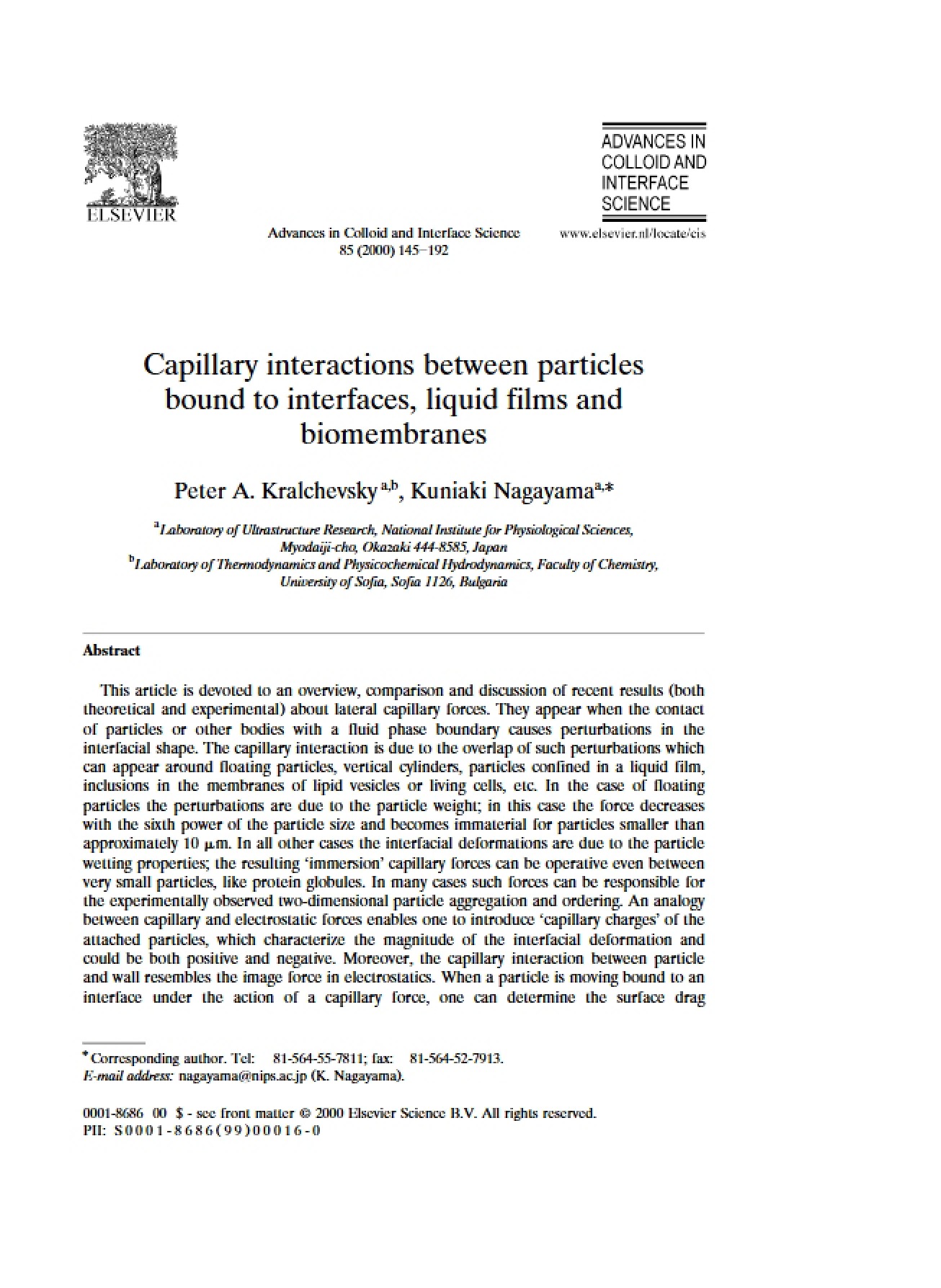 Capillary Interactions for Particles Bound to Interfaces
