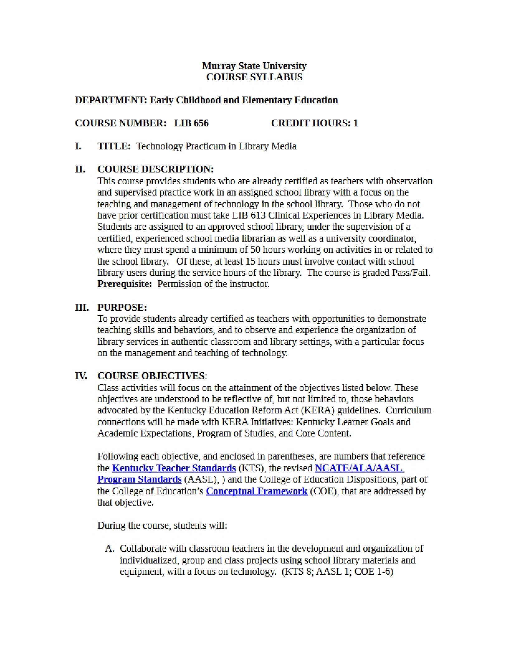 Syllabus