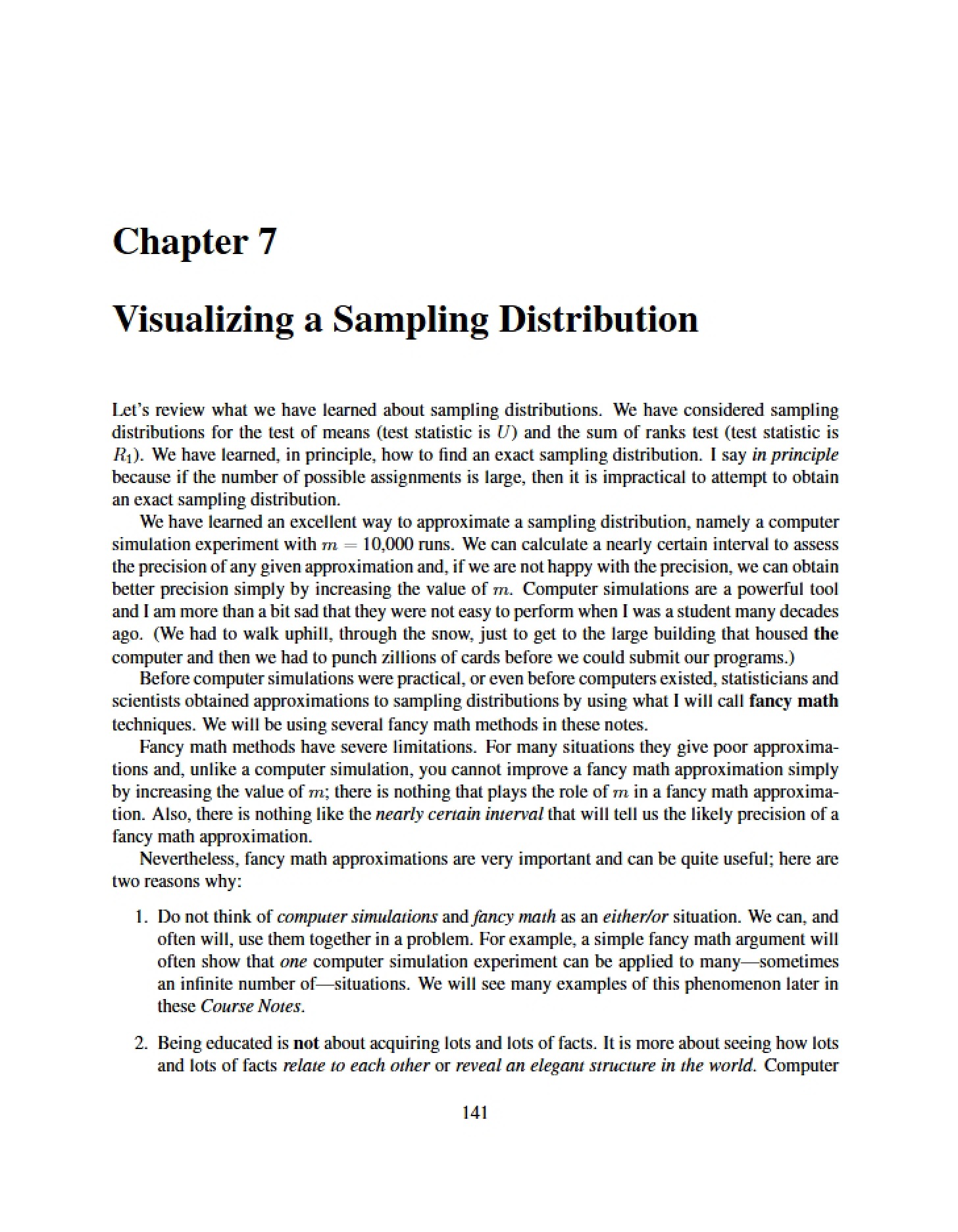 Chapter Seven Notes