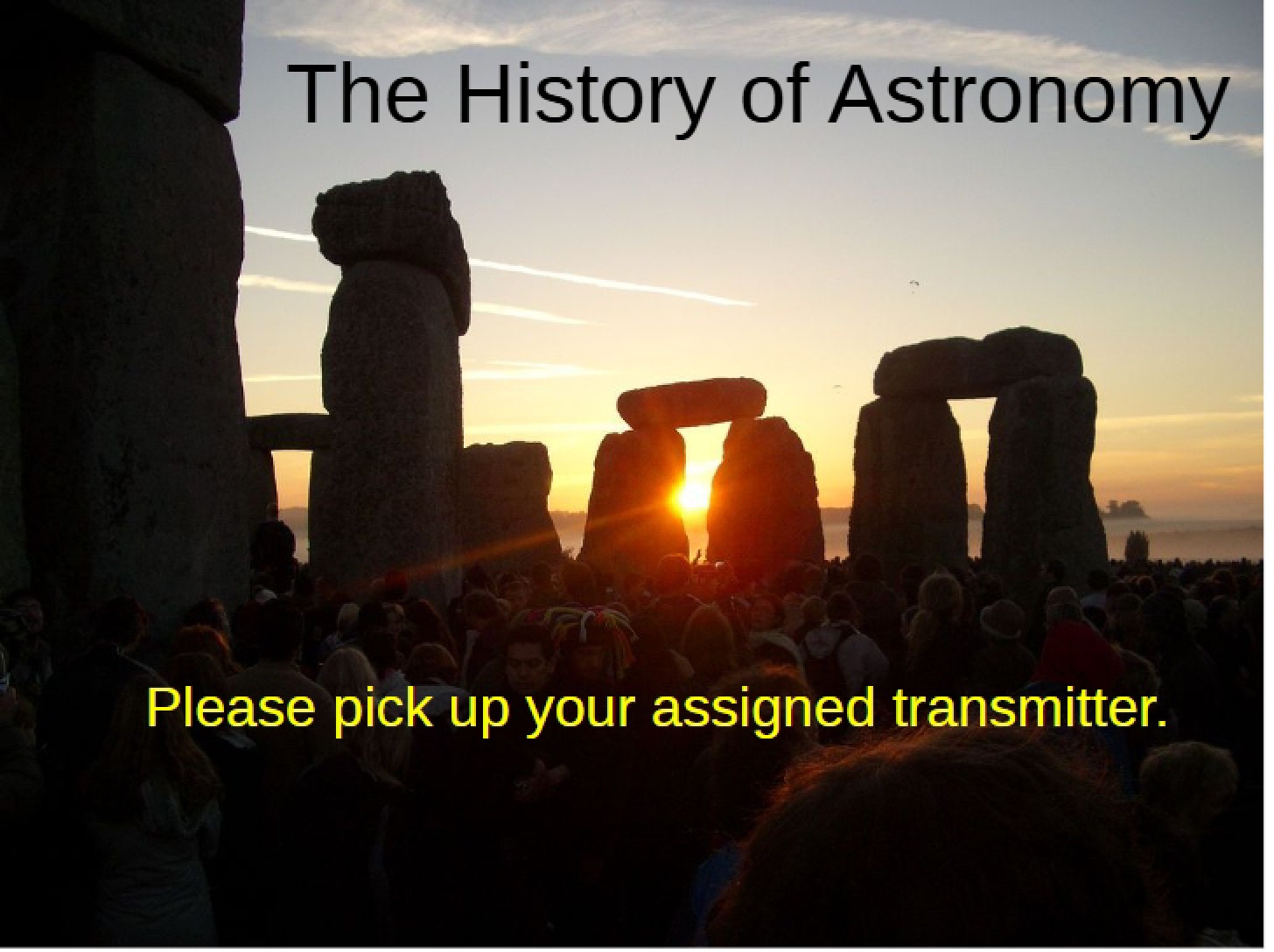 Astronomy History