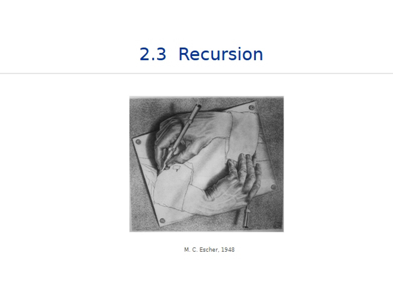 Recursion Concepts
