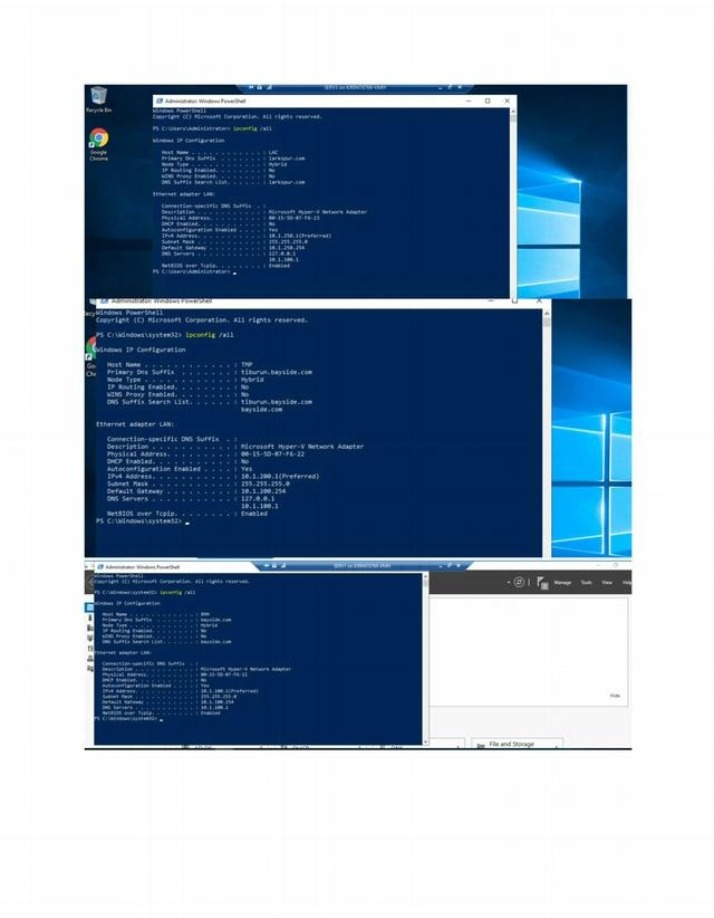 Windows Active Directory Lab Implementation