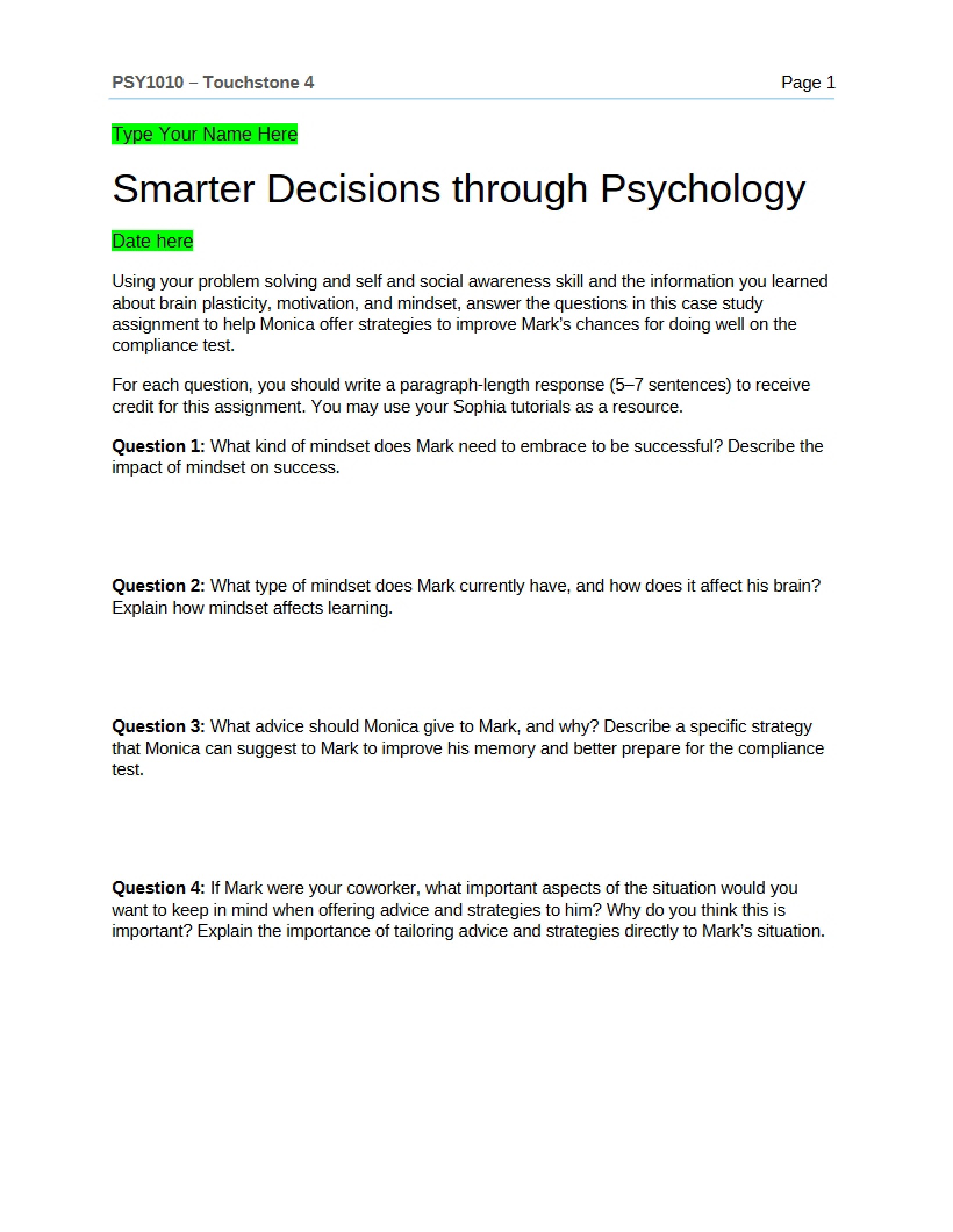 Using Psychology for Smarter Decisions