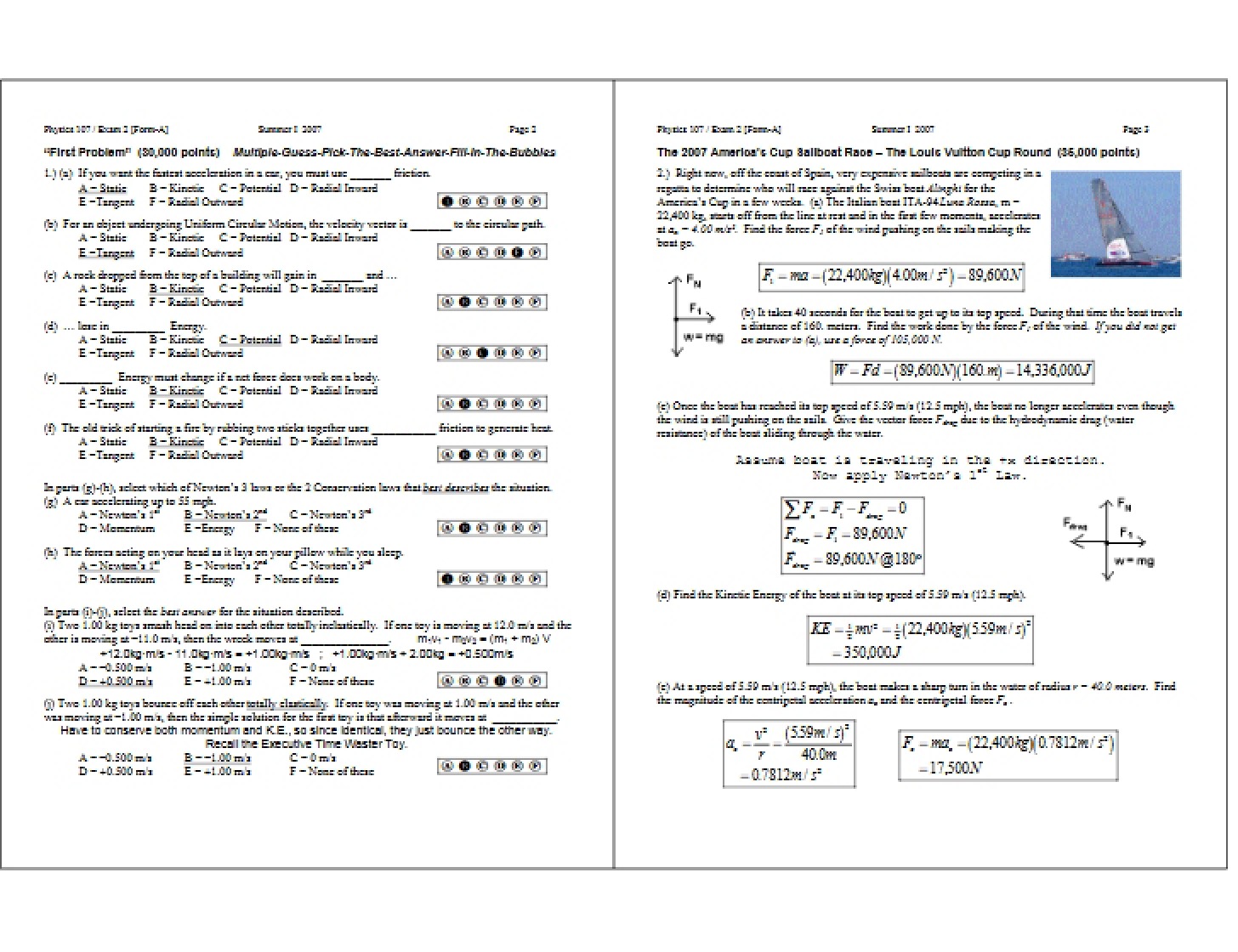 Assessment Sheet