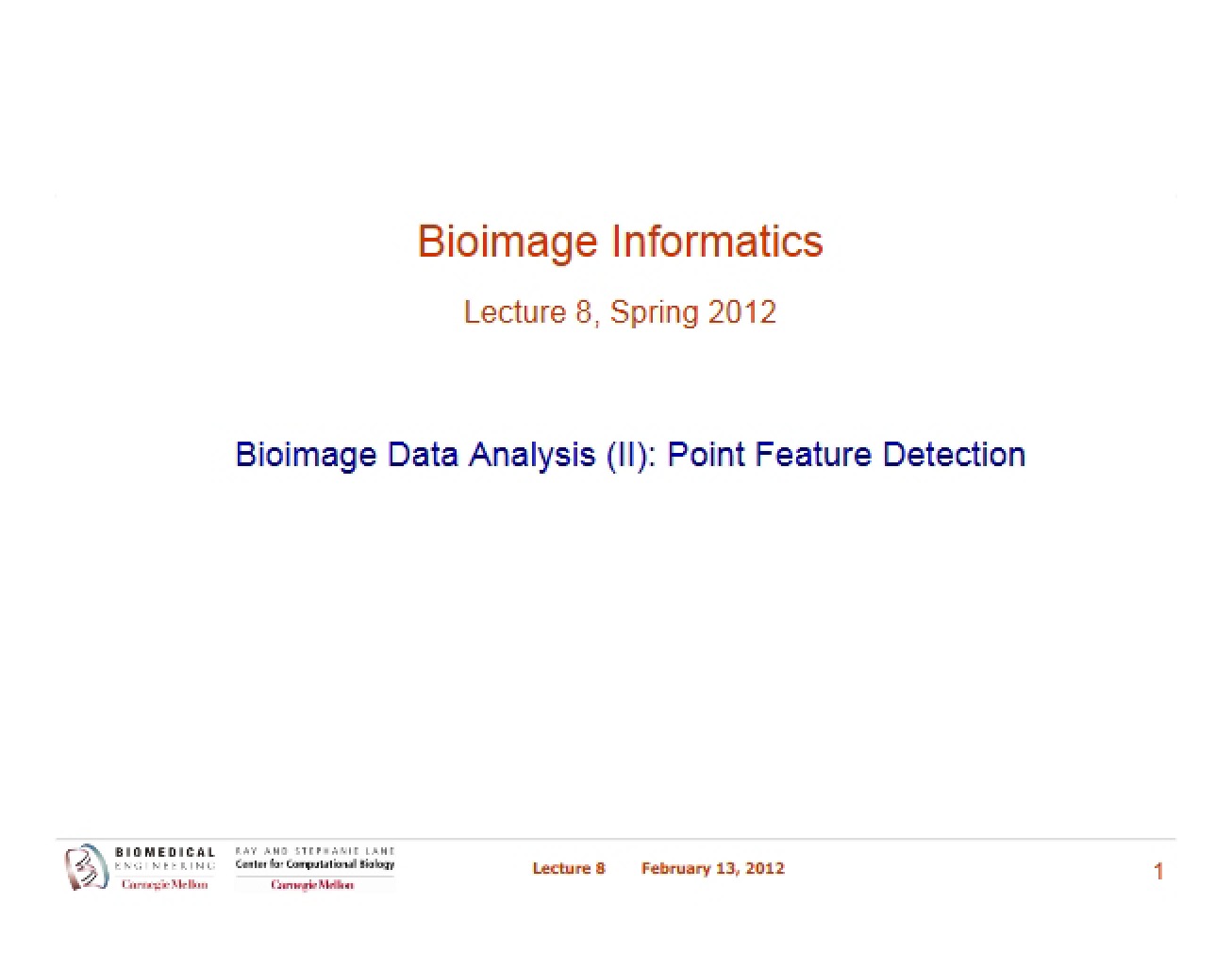 Bioimage Lecture Materials