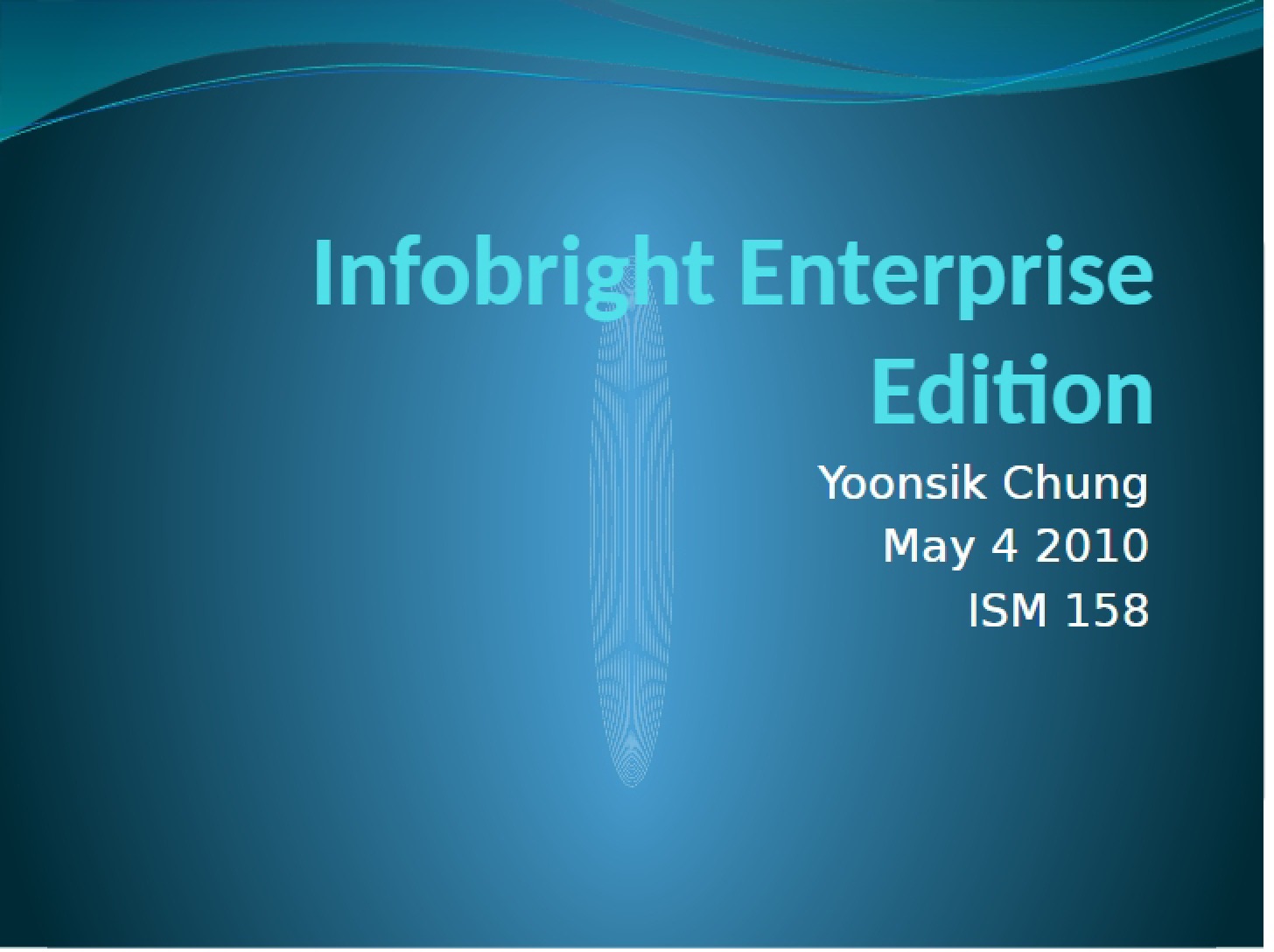 Enterprise Infobright